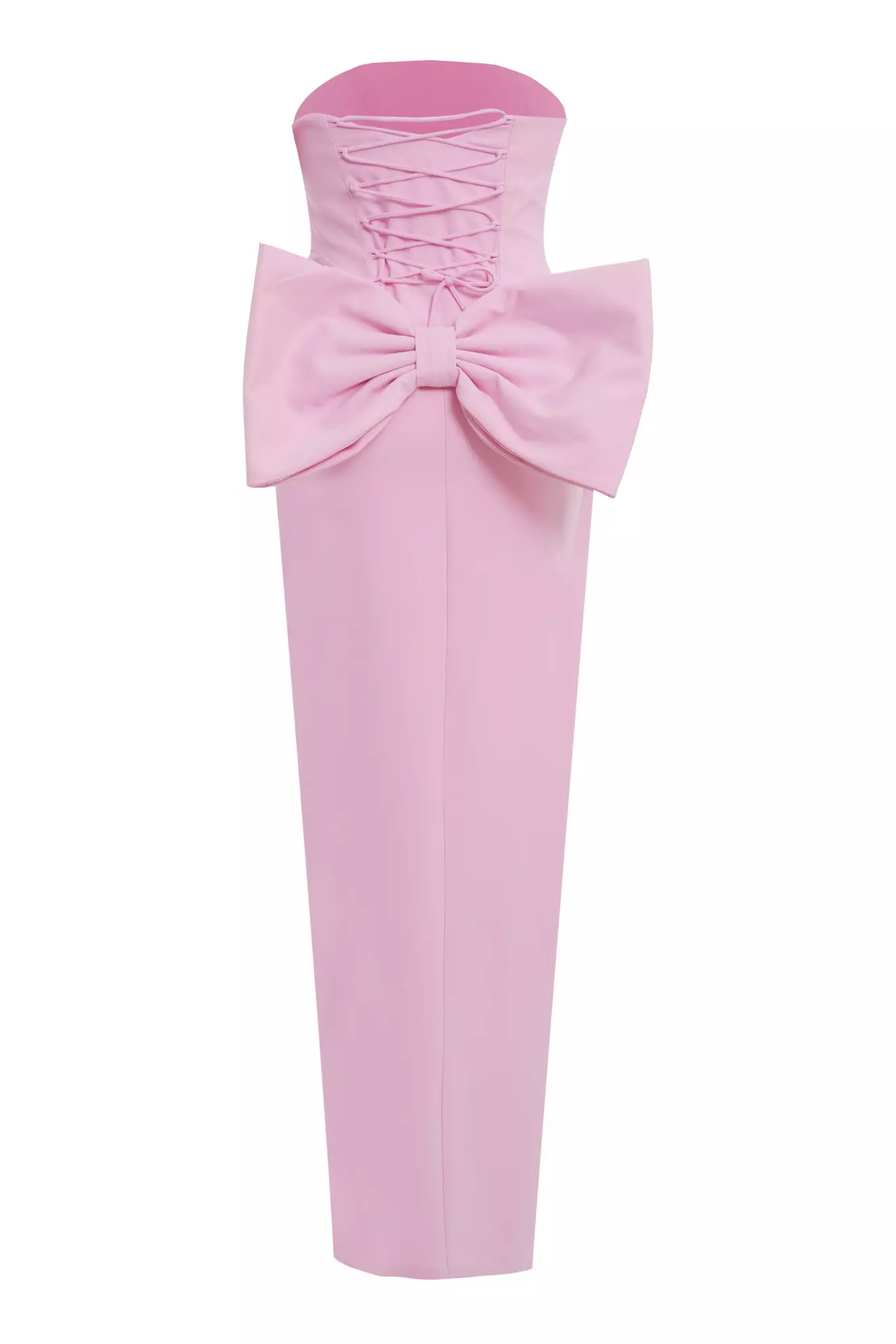 Blush Plus Size Crepe Sleeveless Long Dress