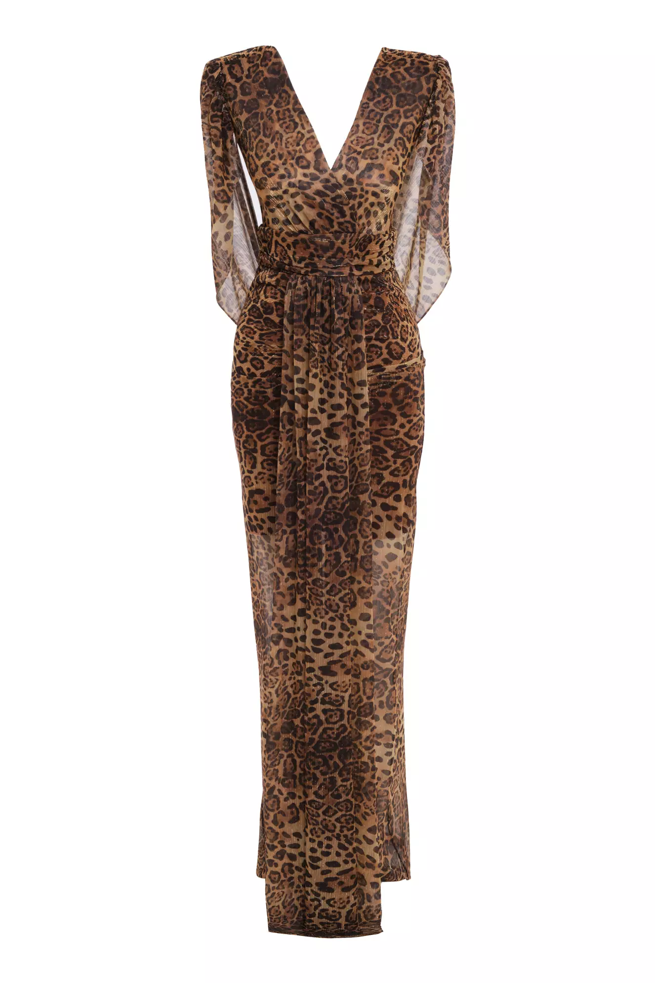 Printed Moonlight Long Sleeve Maxi Dress