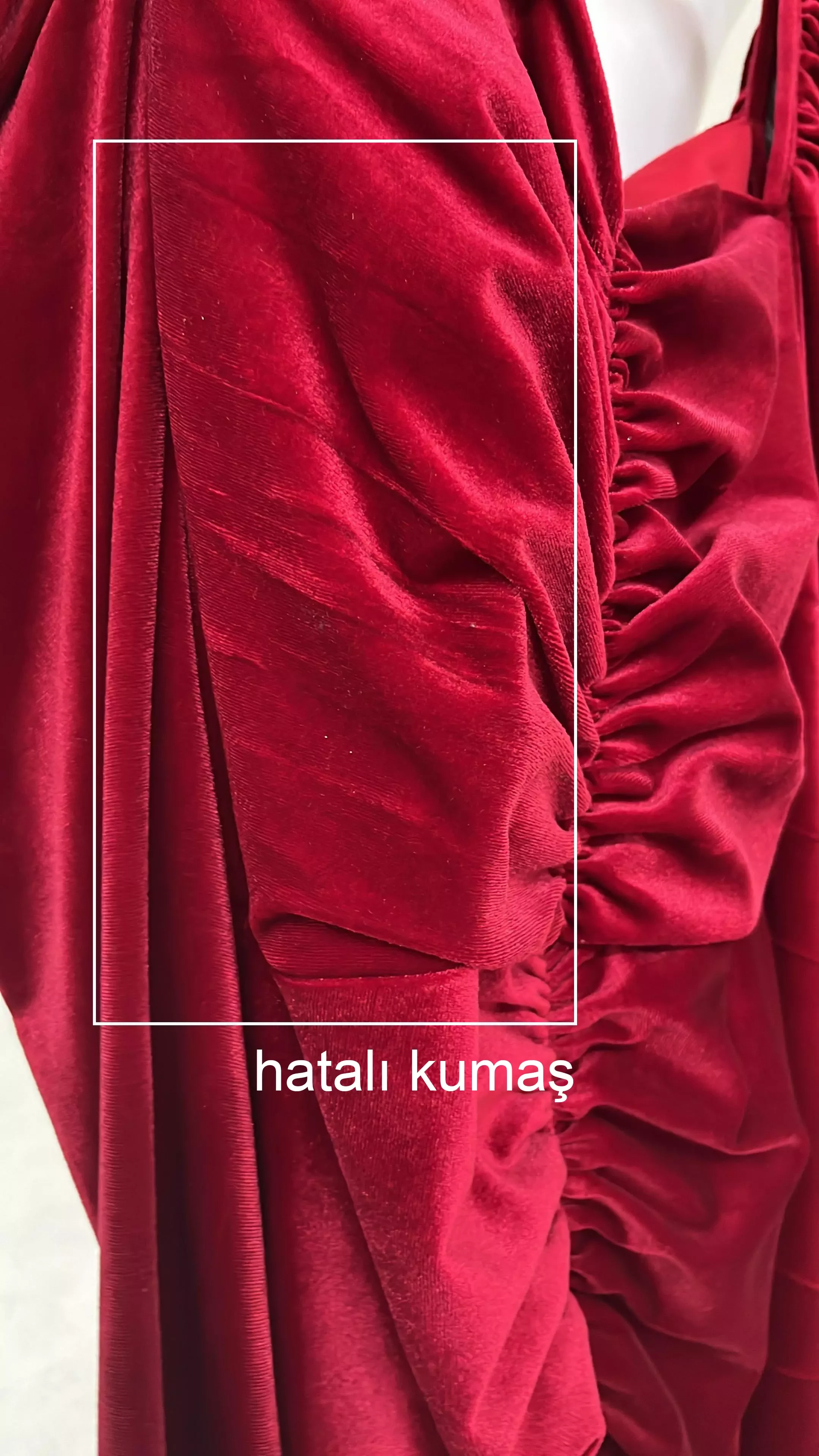 Red velvet long sleeve maxi dress