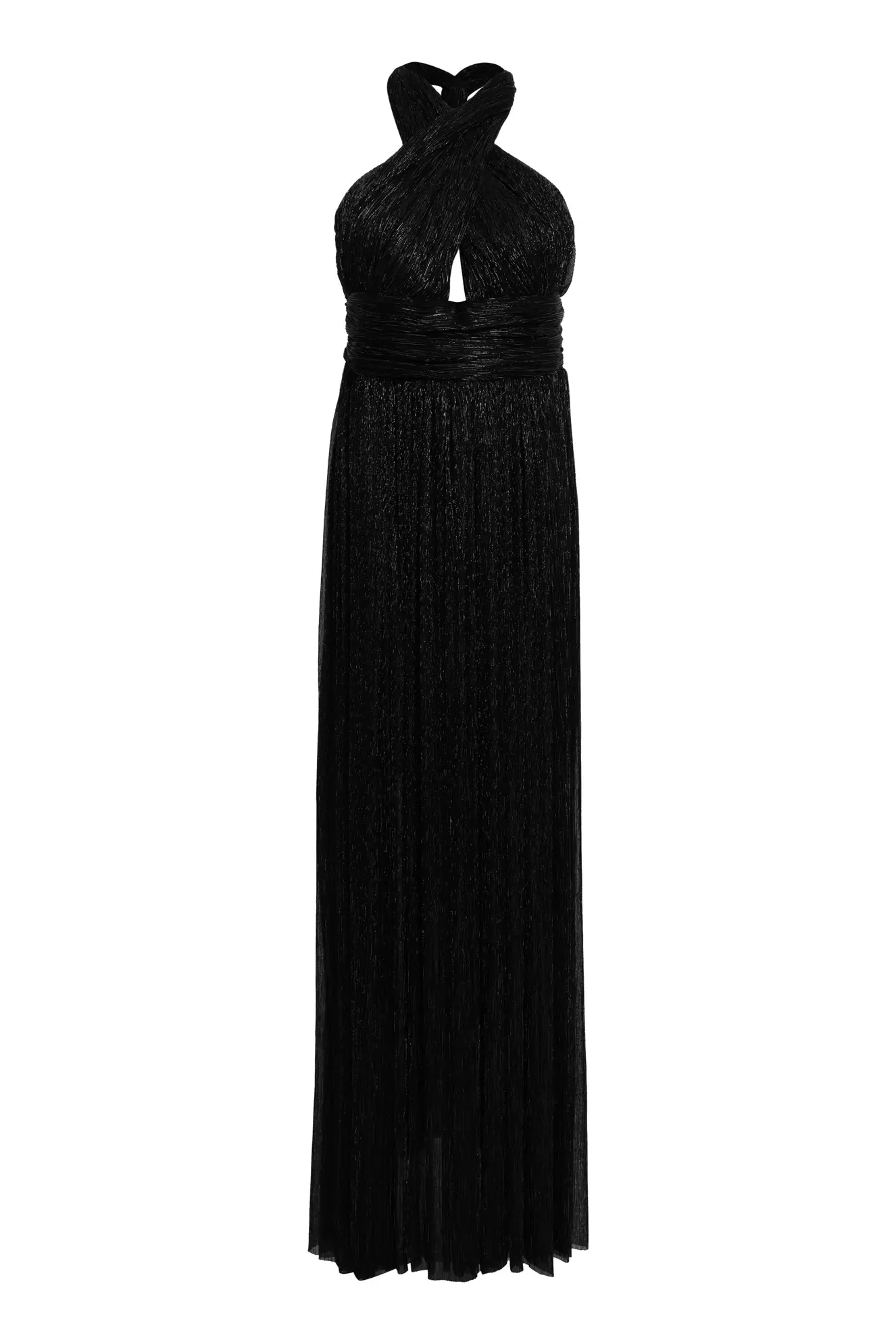 Black Plus Size Moonlight Sleeveless Long Dress