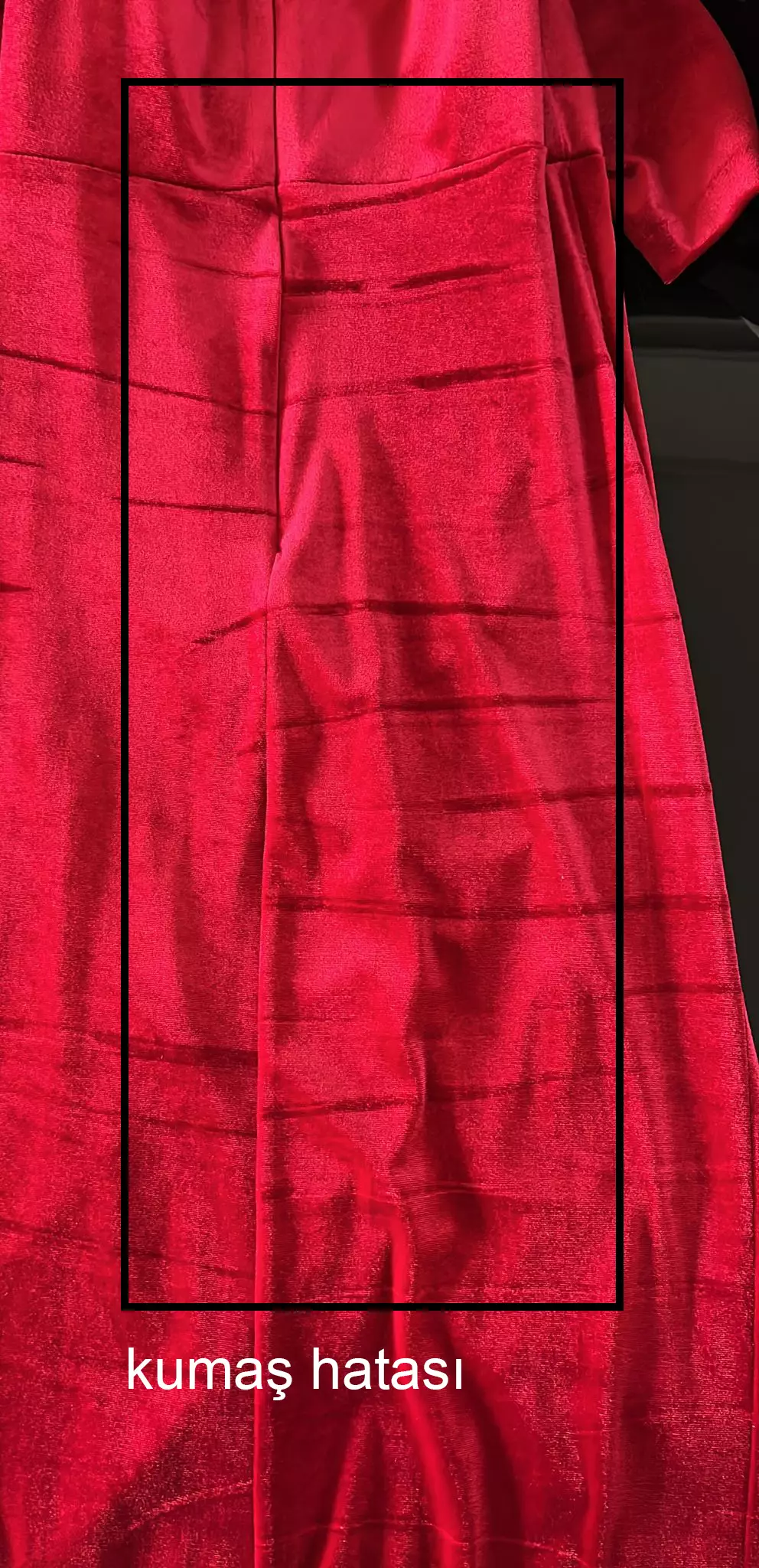 Red velvet long sleeve maxi dress