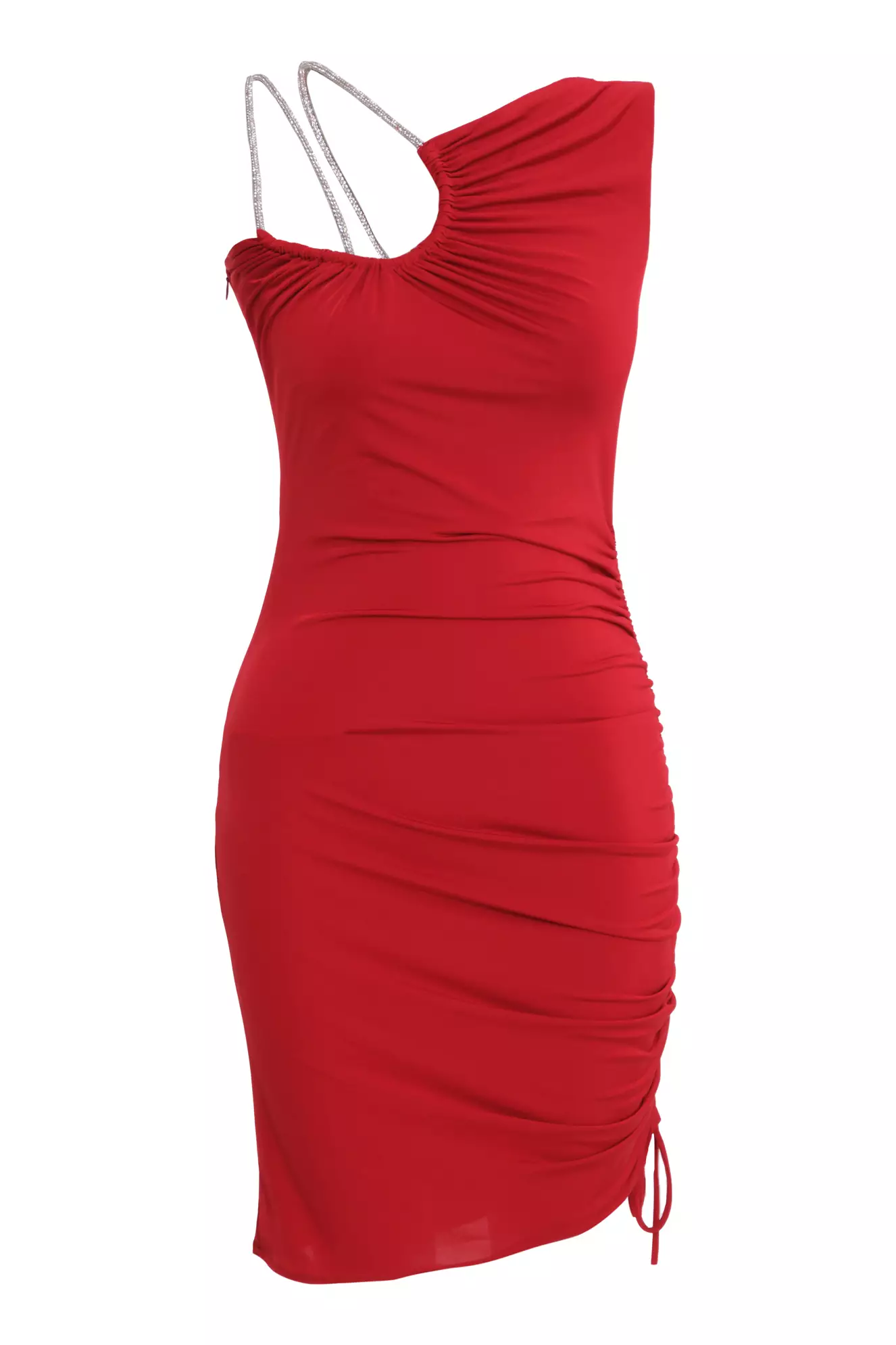 Red Sendy Sleeveless Mini Dress