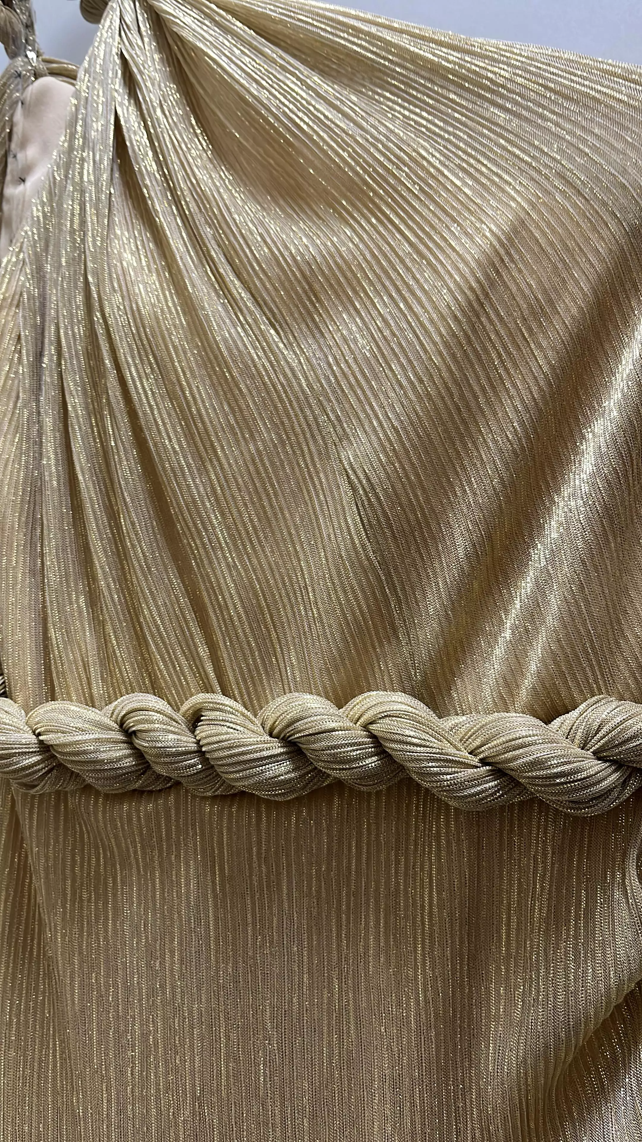 Gold moonlight sleeveless long dress