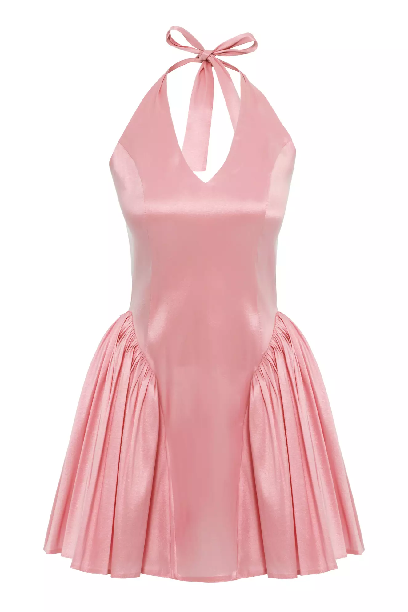 Blush Tafta Sleeveless Mini Dress
