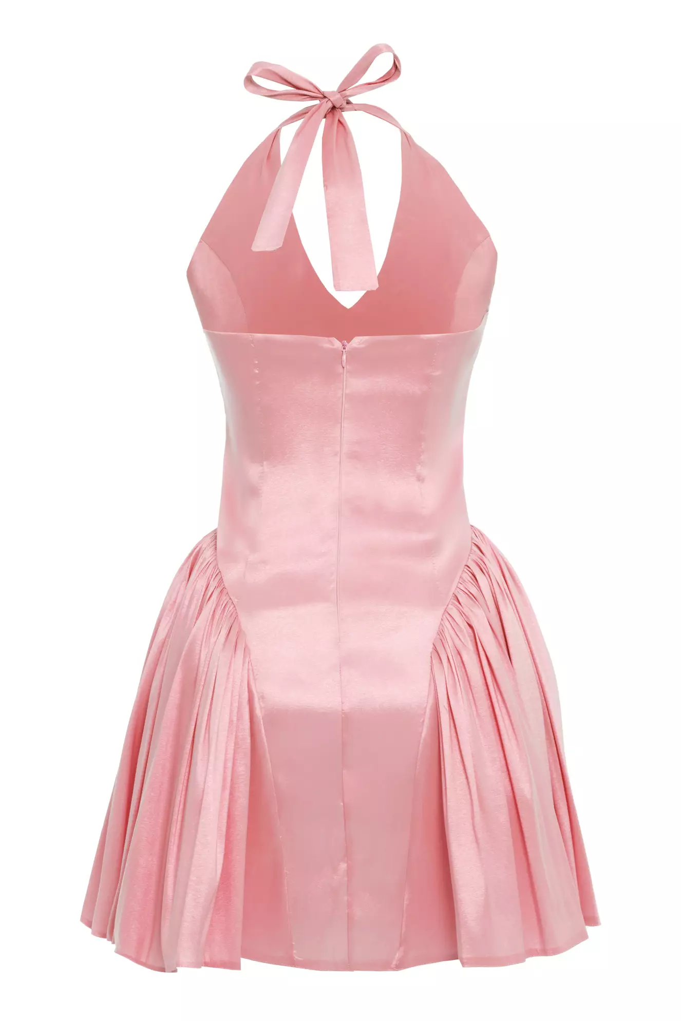Blush Tafta Sleeveless Mini Dress