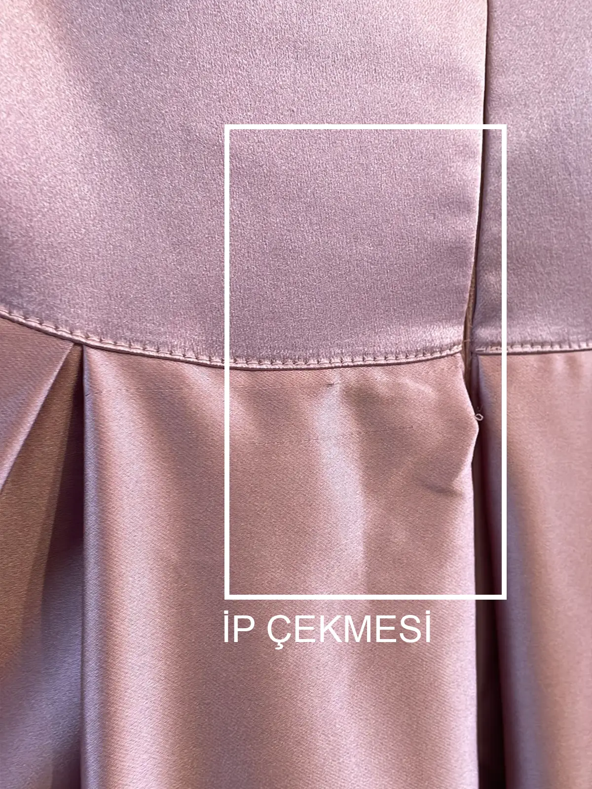Blush satin sleeveless long dress