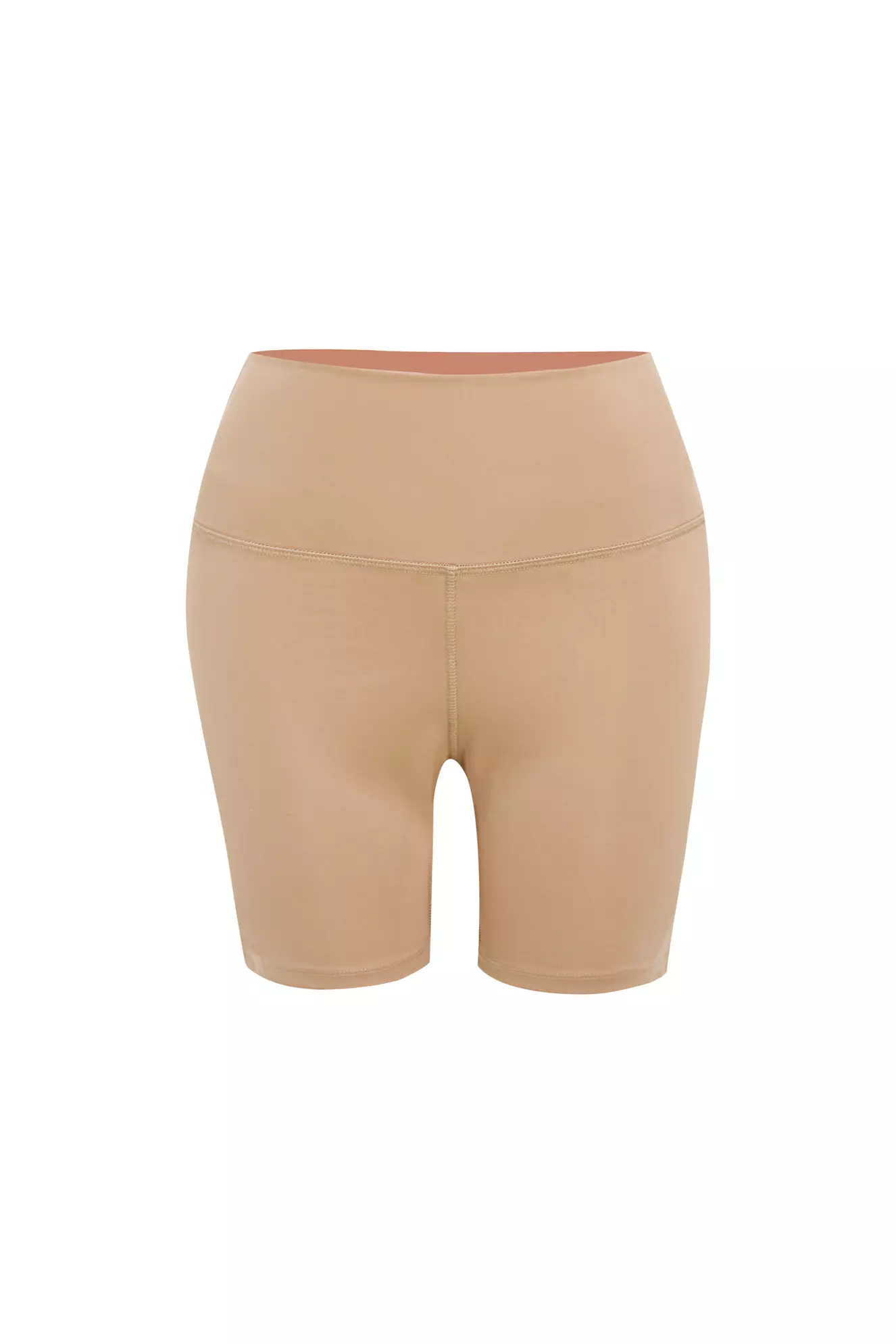 Beige Mini Activewear Tayt