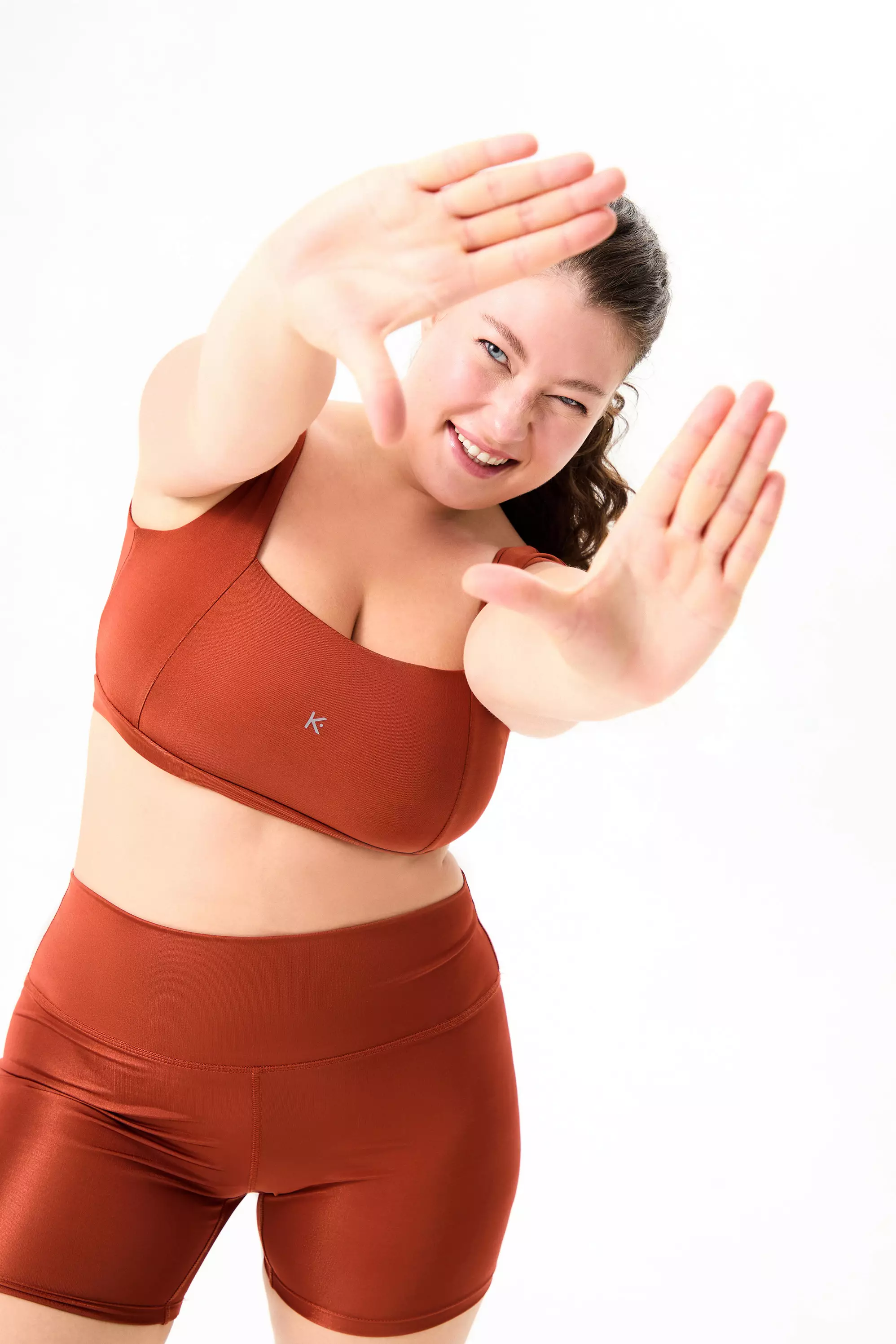 Copper Mini Activewear Tayt