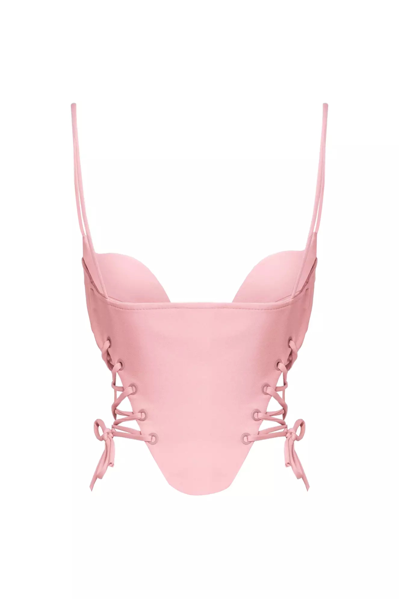 Blush Crepe Crop Top
