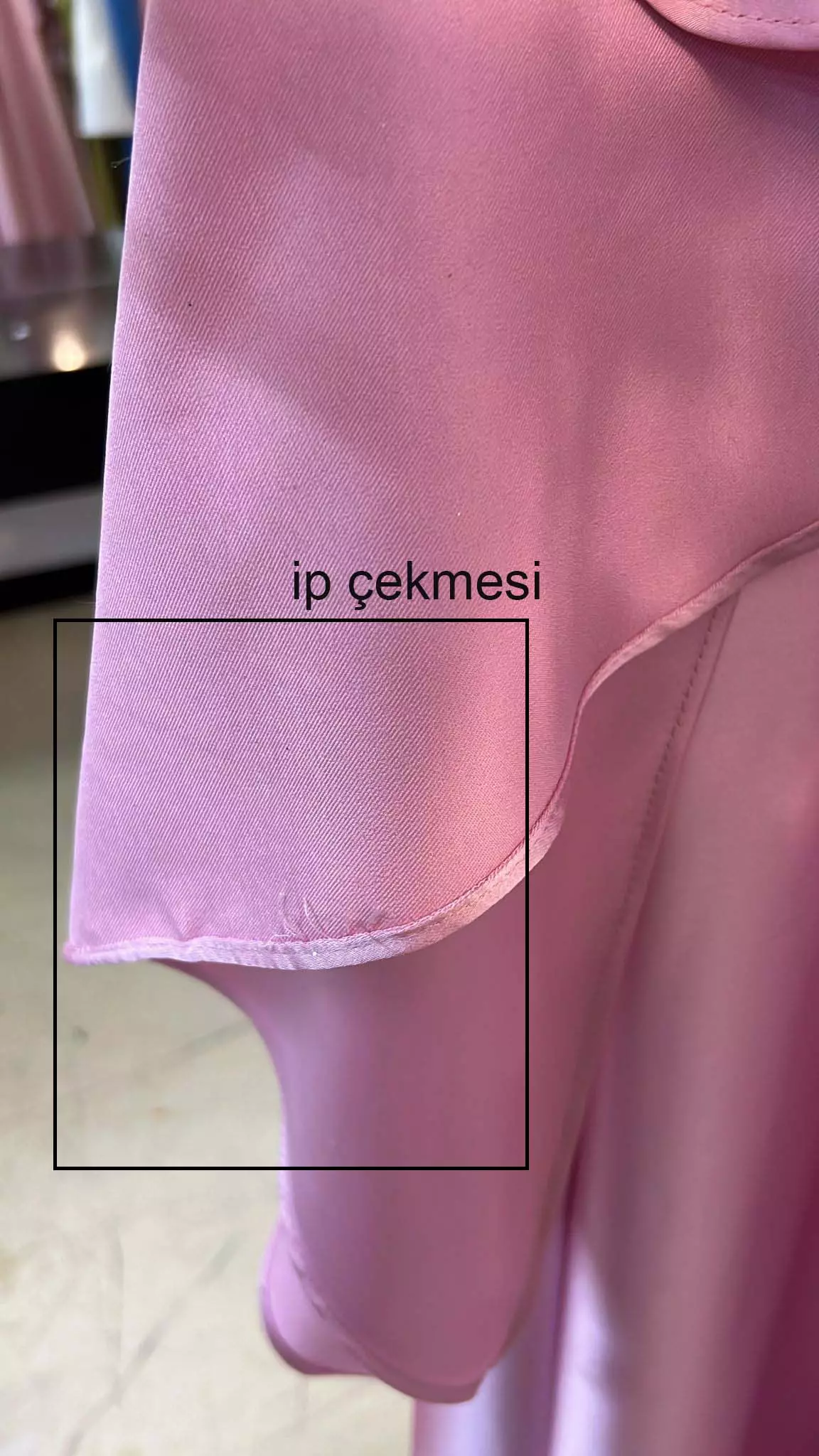 Pink satin sleeveless long dress