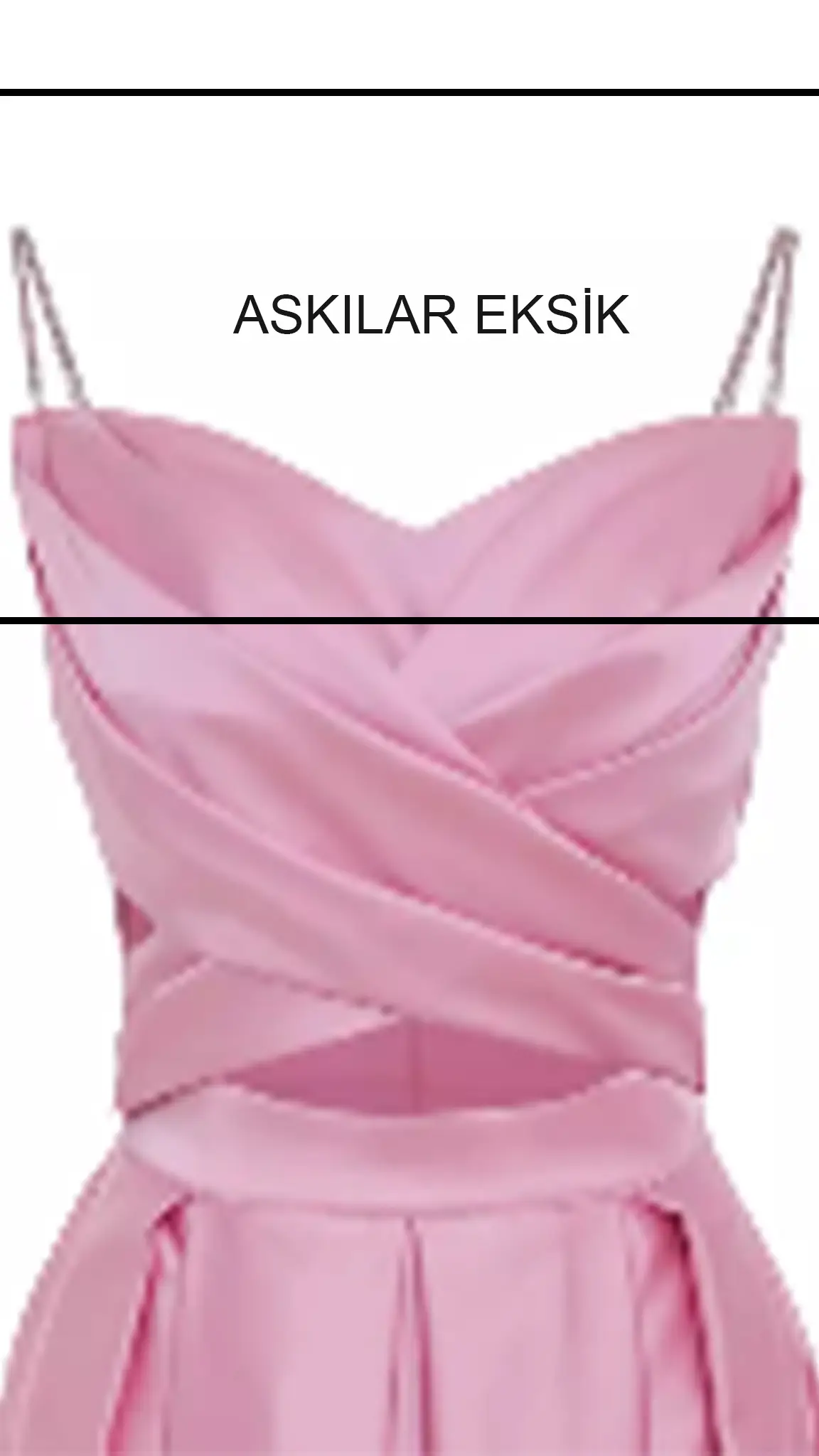 Pink satin sleeveless long dress