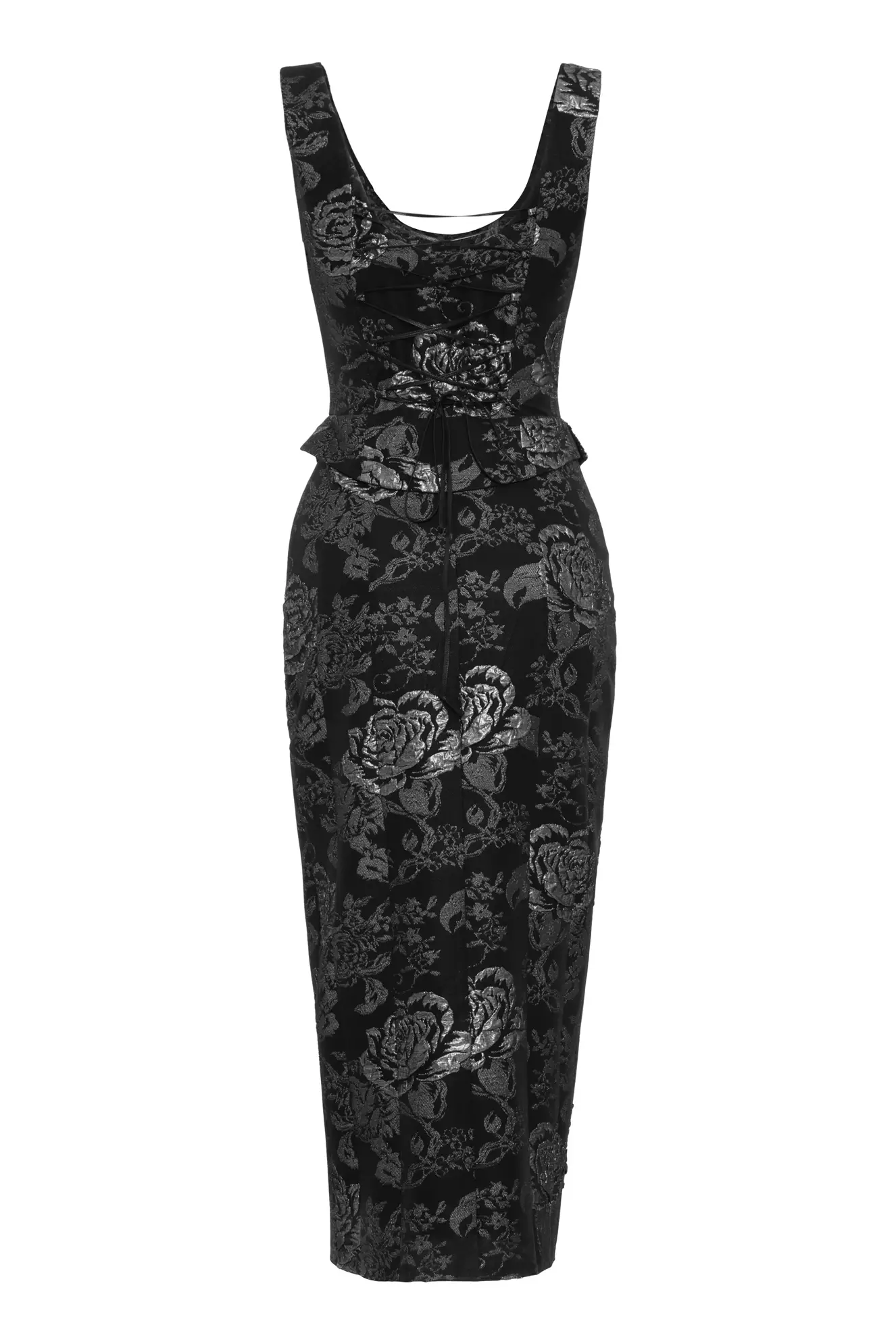 Silver Jakar Sleeveless Maxi Dress
