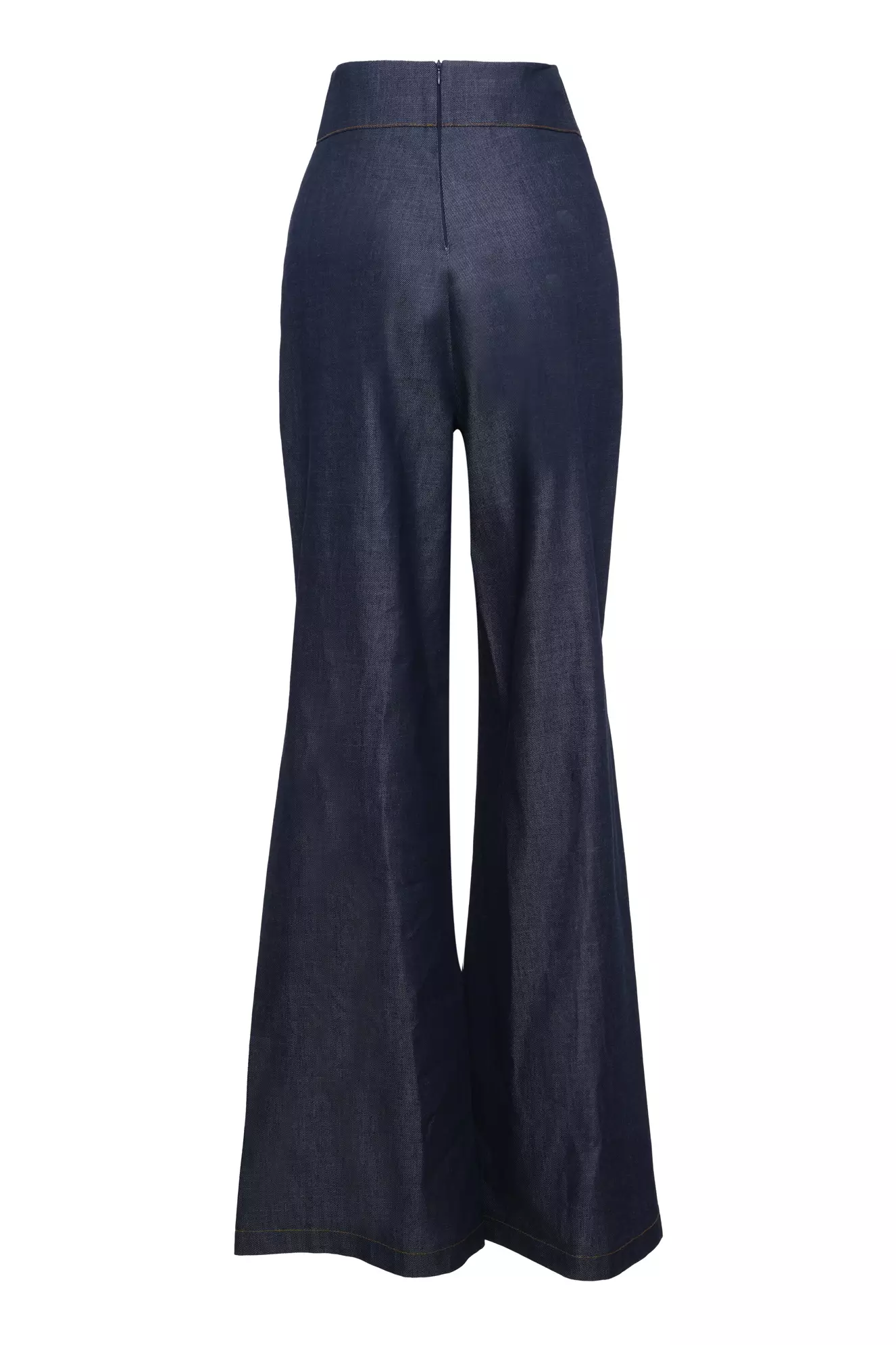 Navy Blue Kot Long Pants