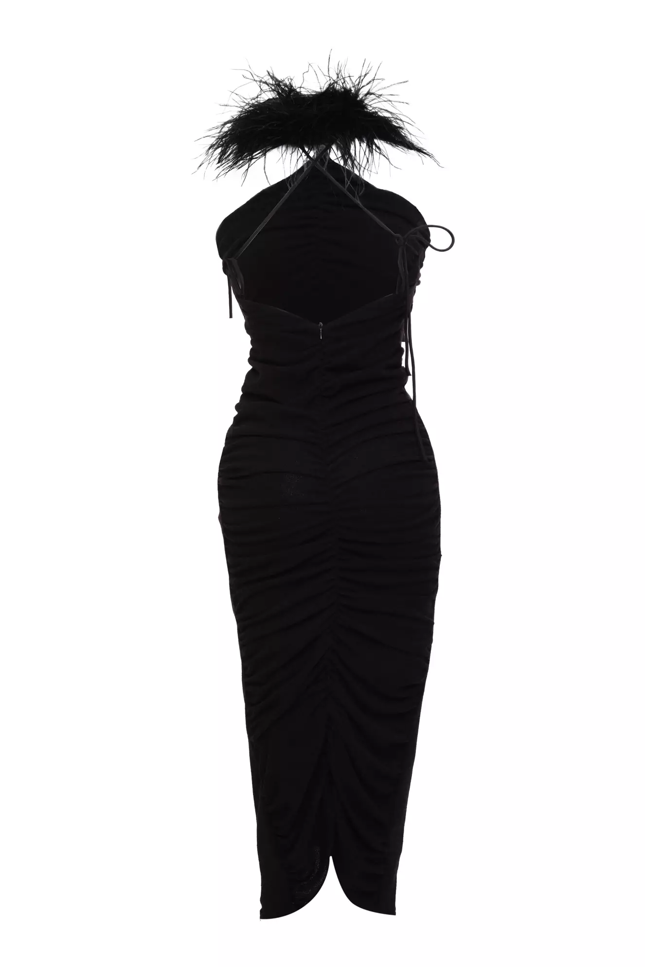 Black Triko Sleeveless Maxi Dress