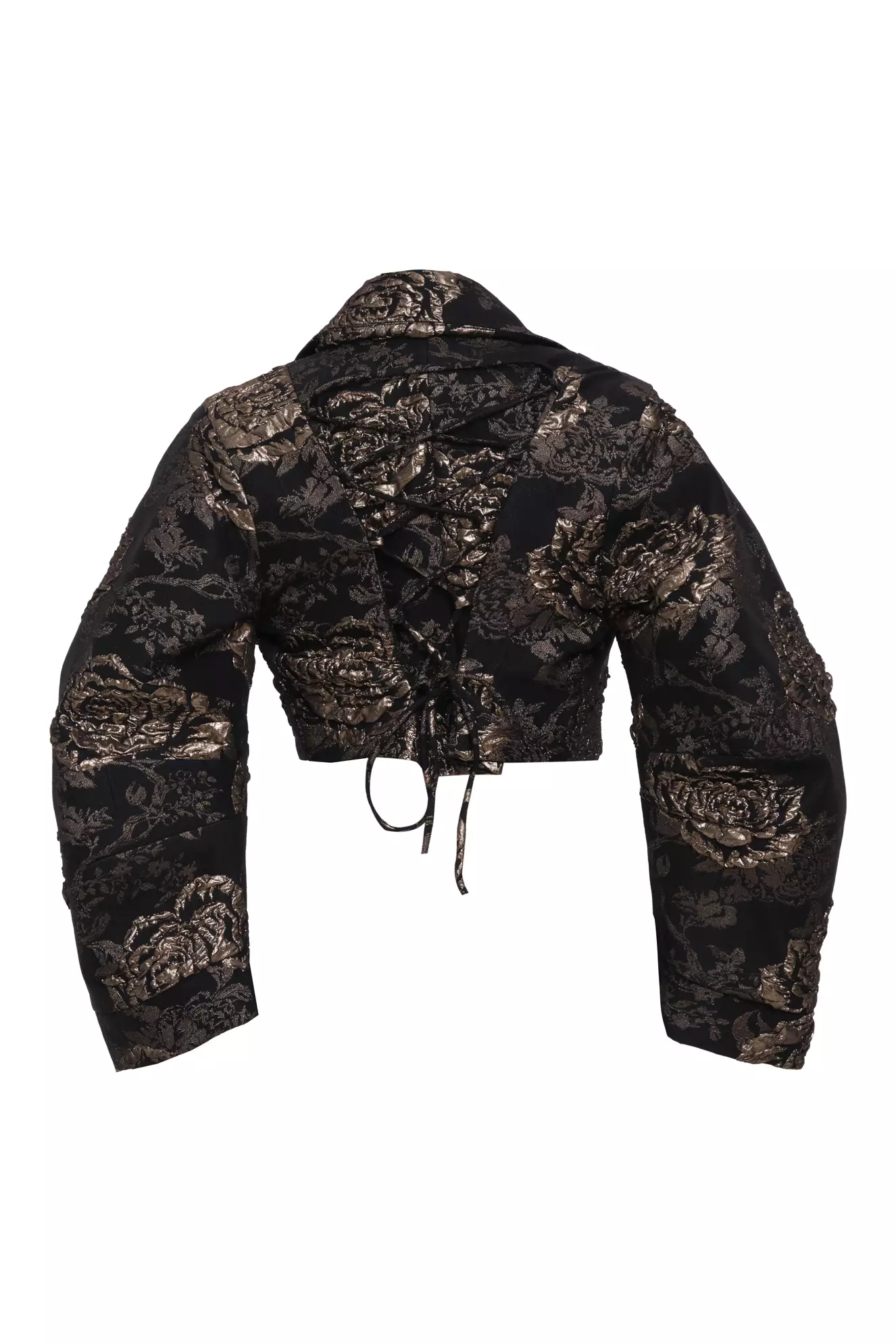 Gold Jakar Long Sleeve Mini Jacket