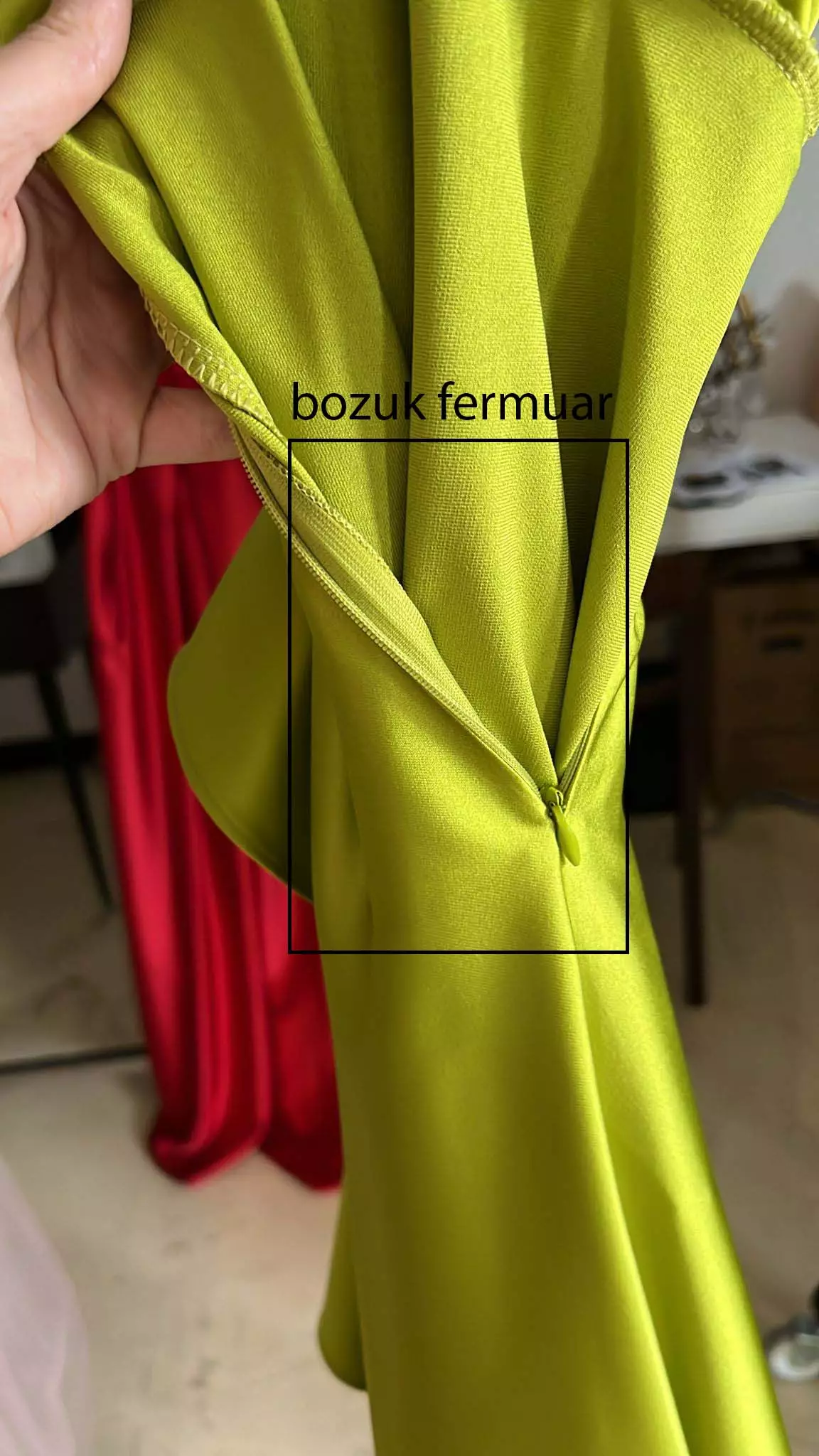 Pistachio green satin sleeveless long dress