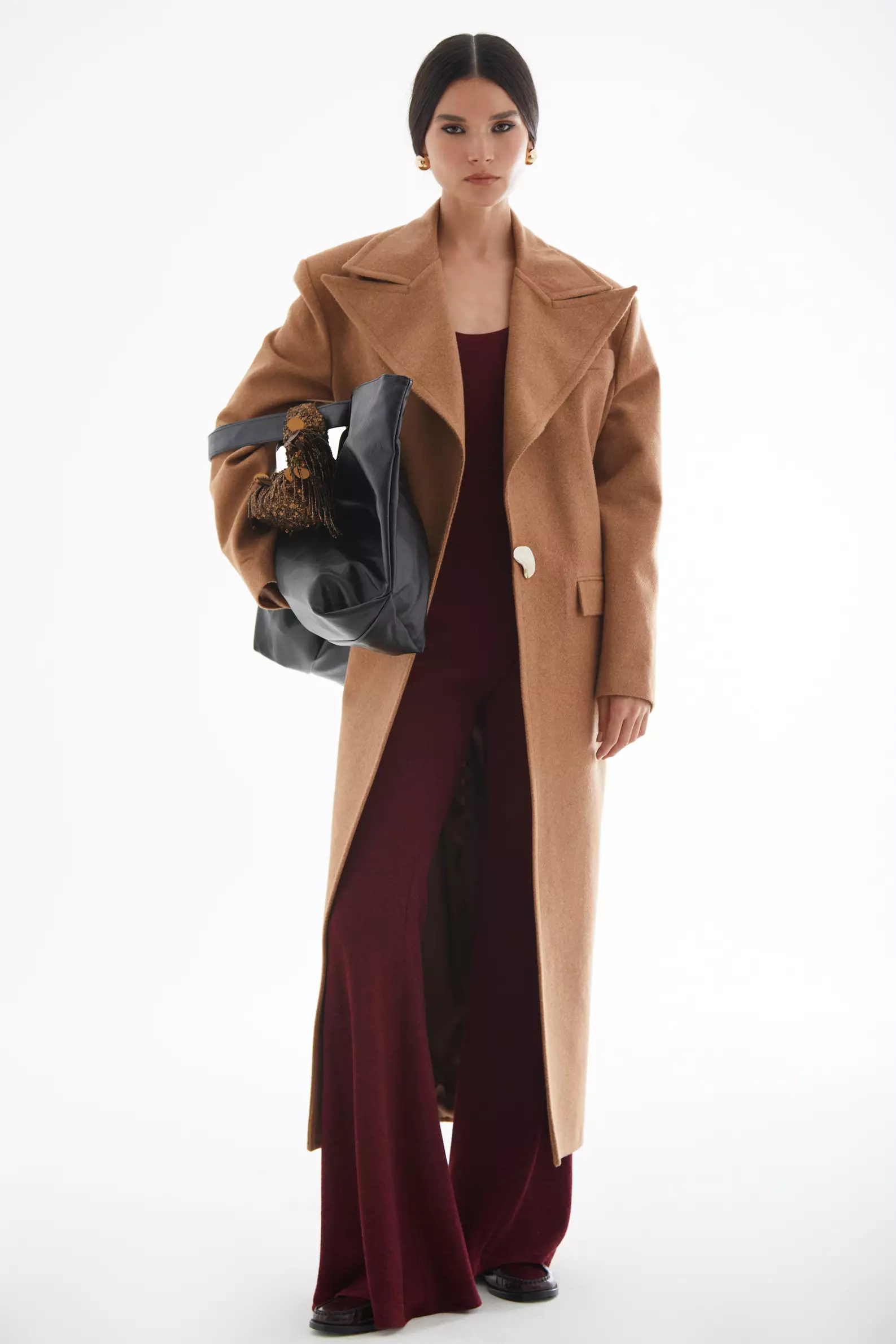 Ginger Kase Long Sleeve Long Coat