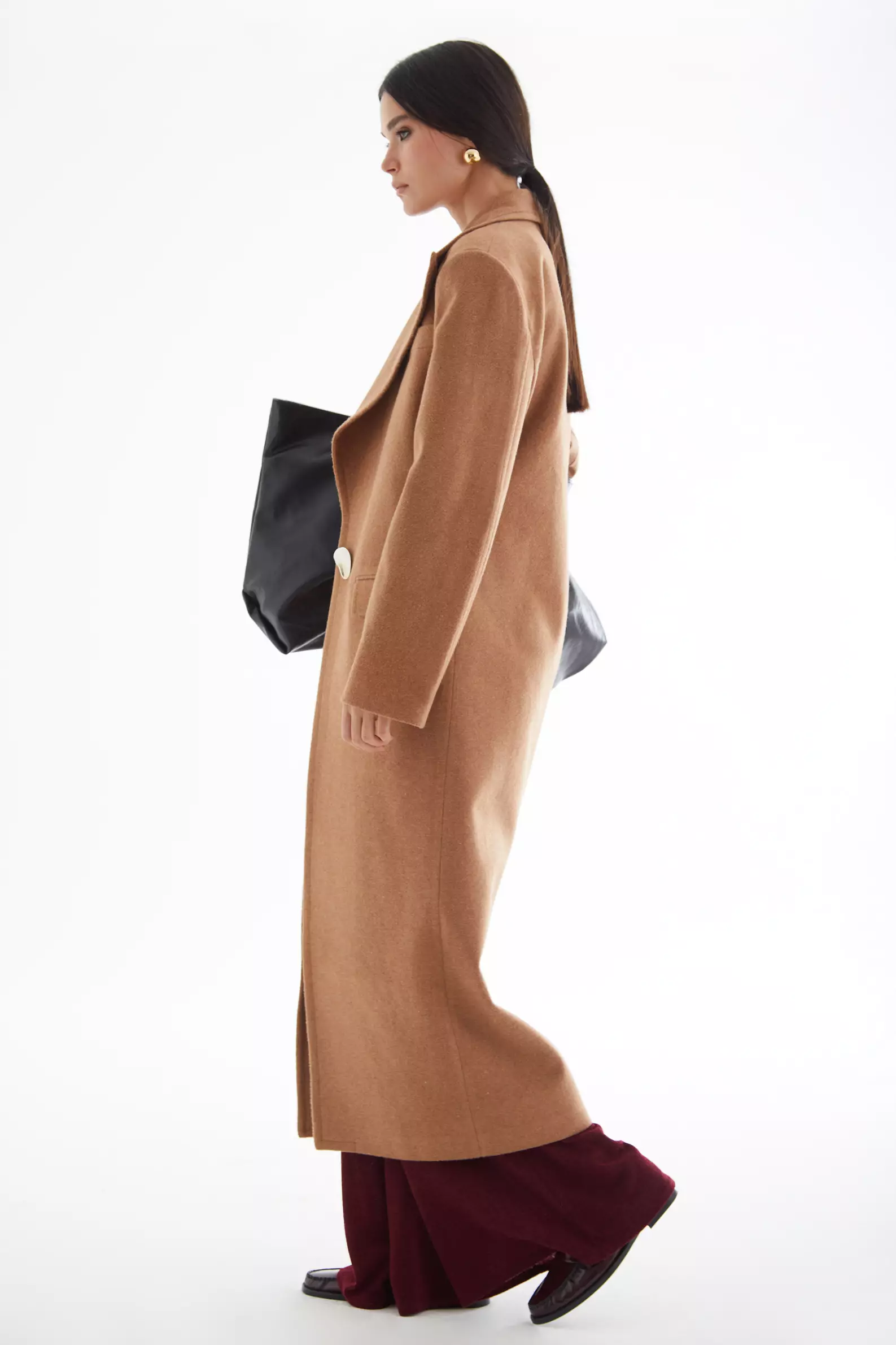 Ginger Kase Long Sleeve Long Coat