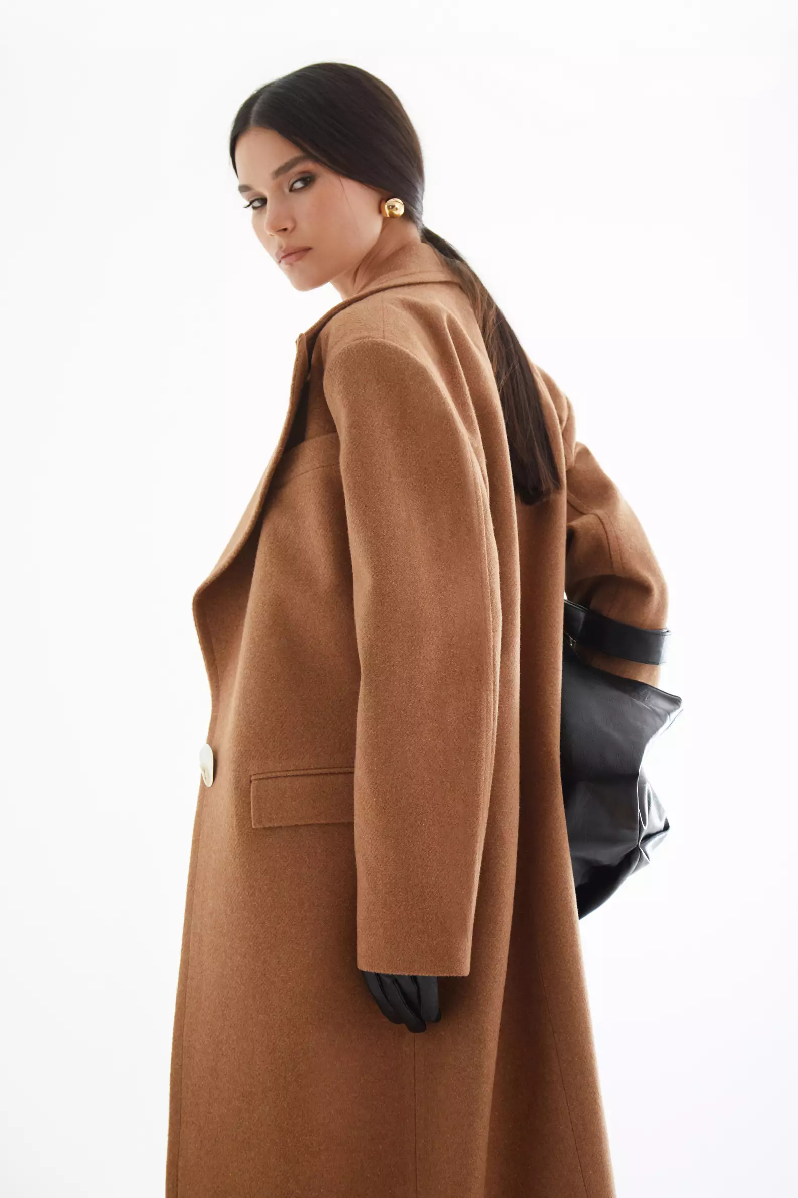 Ginger Kase Long Sleeve Long Coat