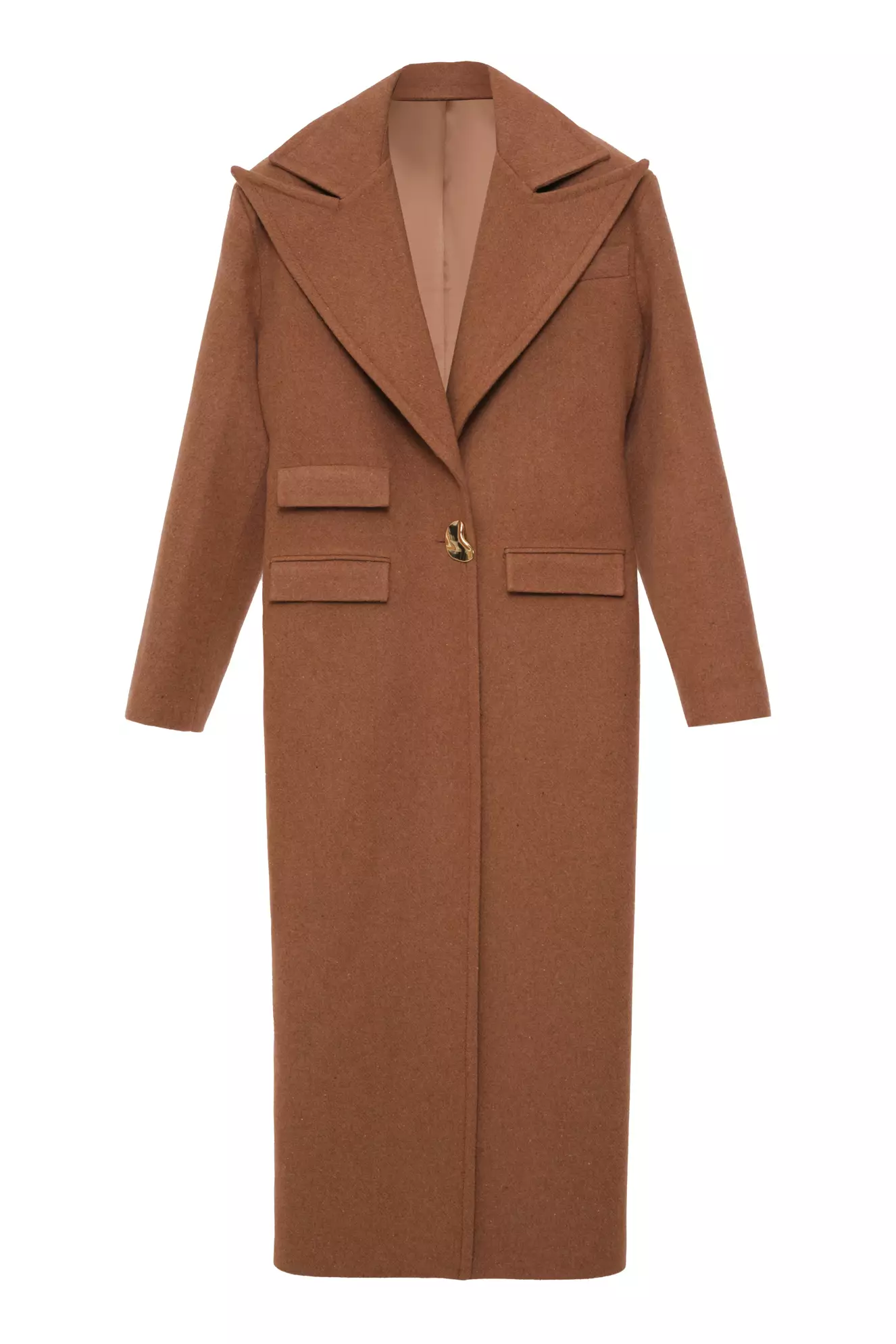 Ginger Kase Long Sleeve Long Coat