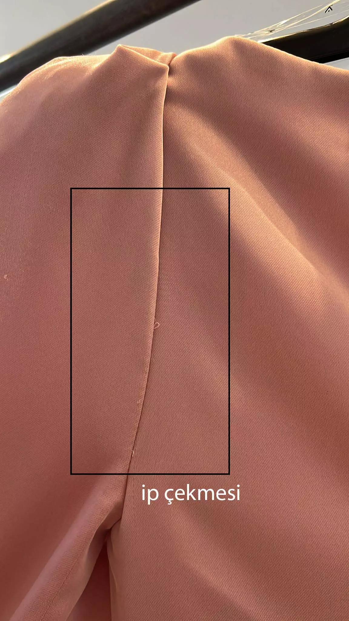 Blush satin long sleeve long dress