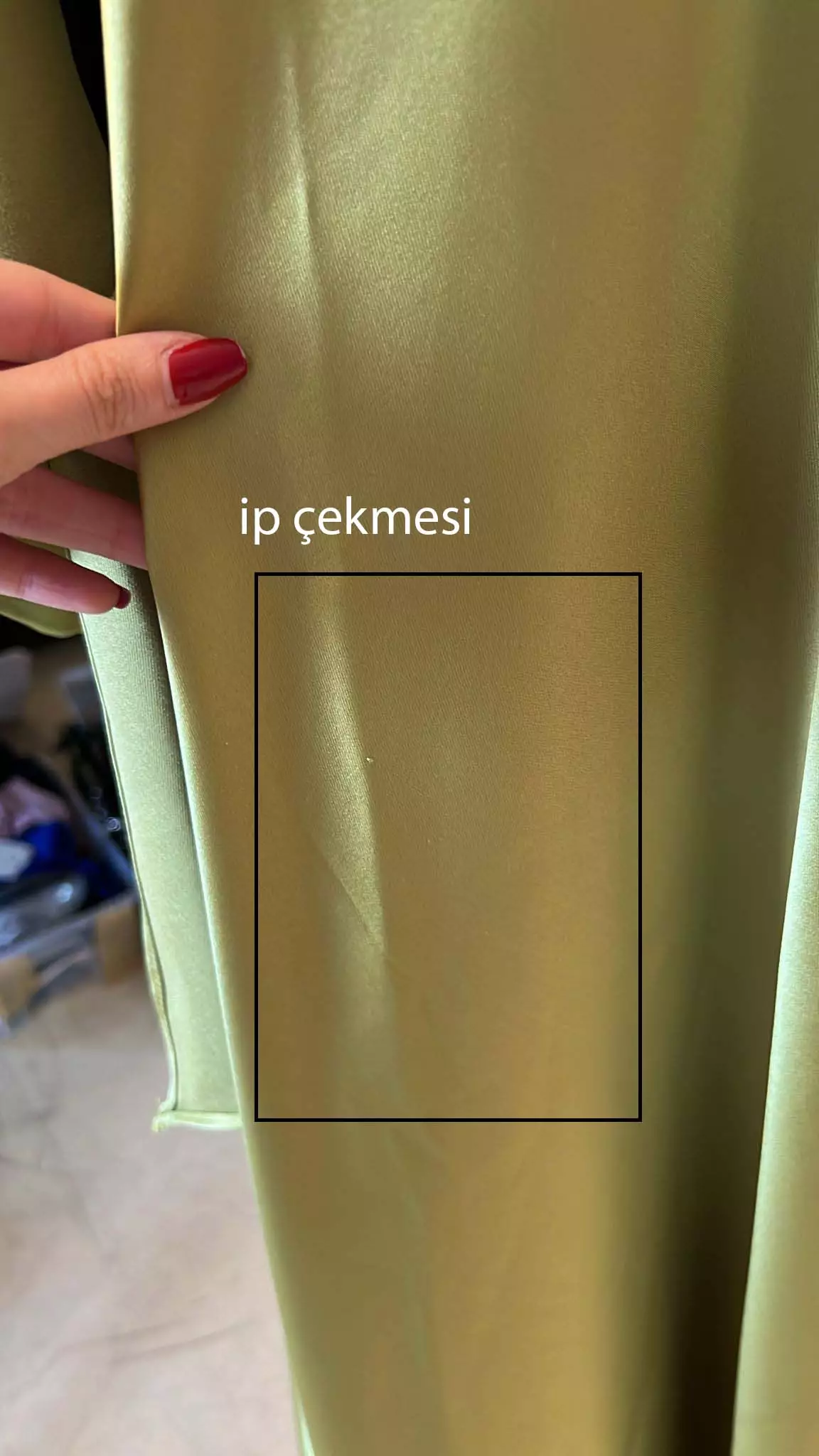 Pistachio green satin sleeveless long dress