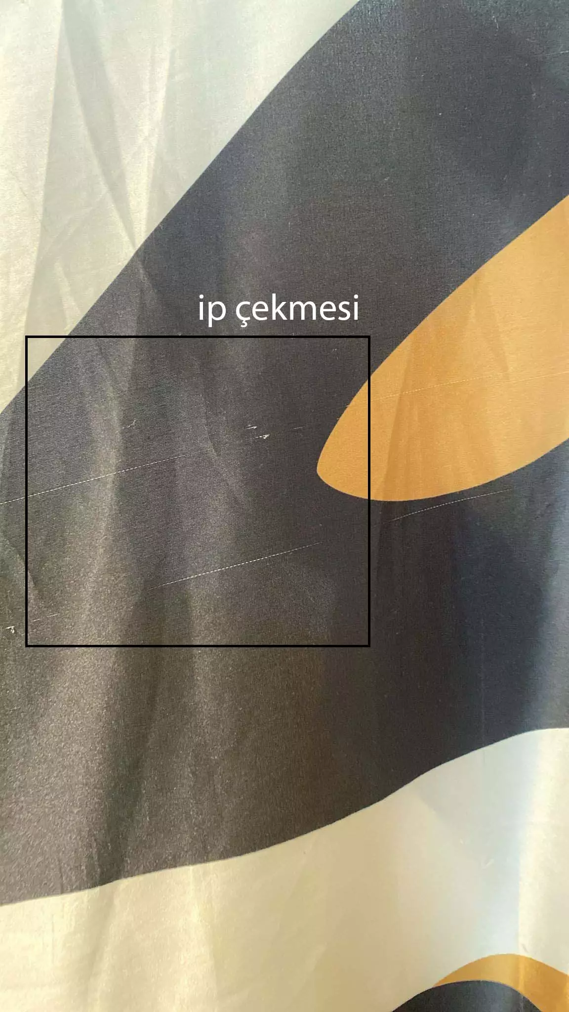 Printed satin kapri kol long dress