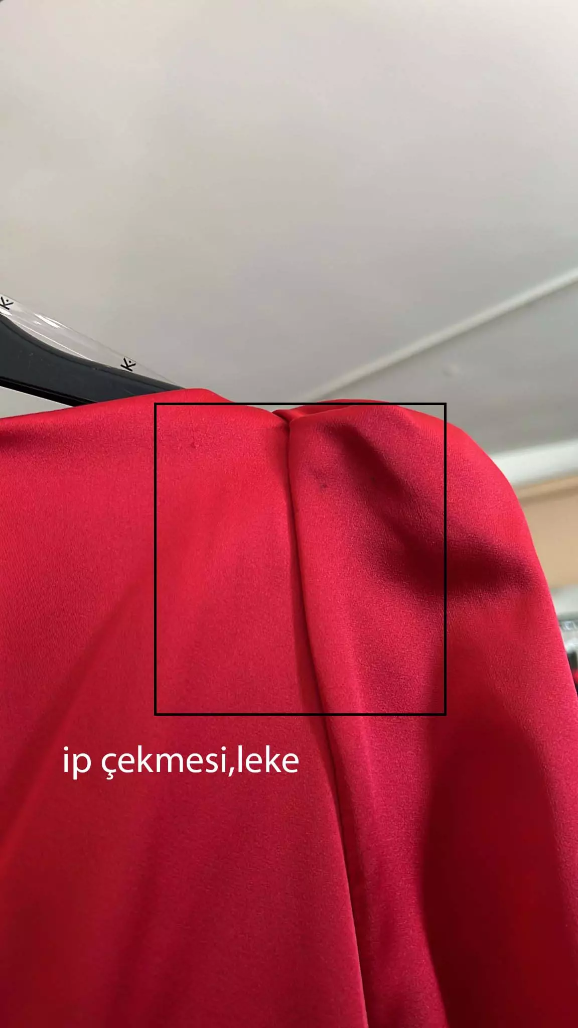 Red satin long sleeve long dress