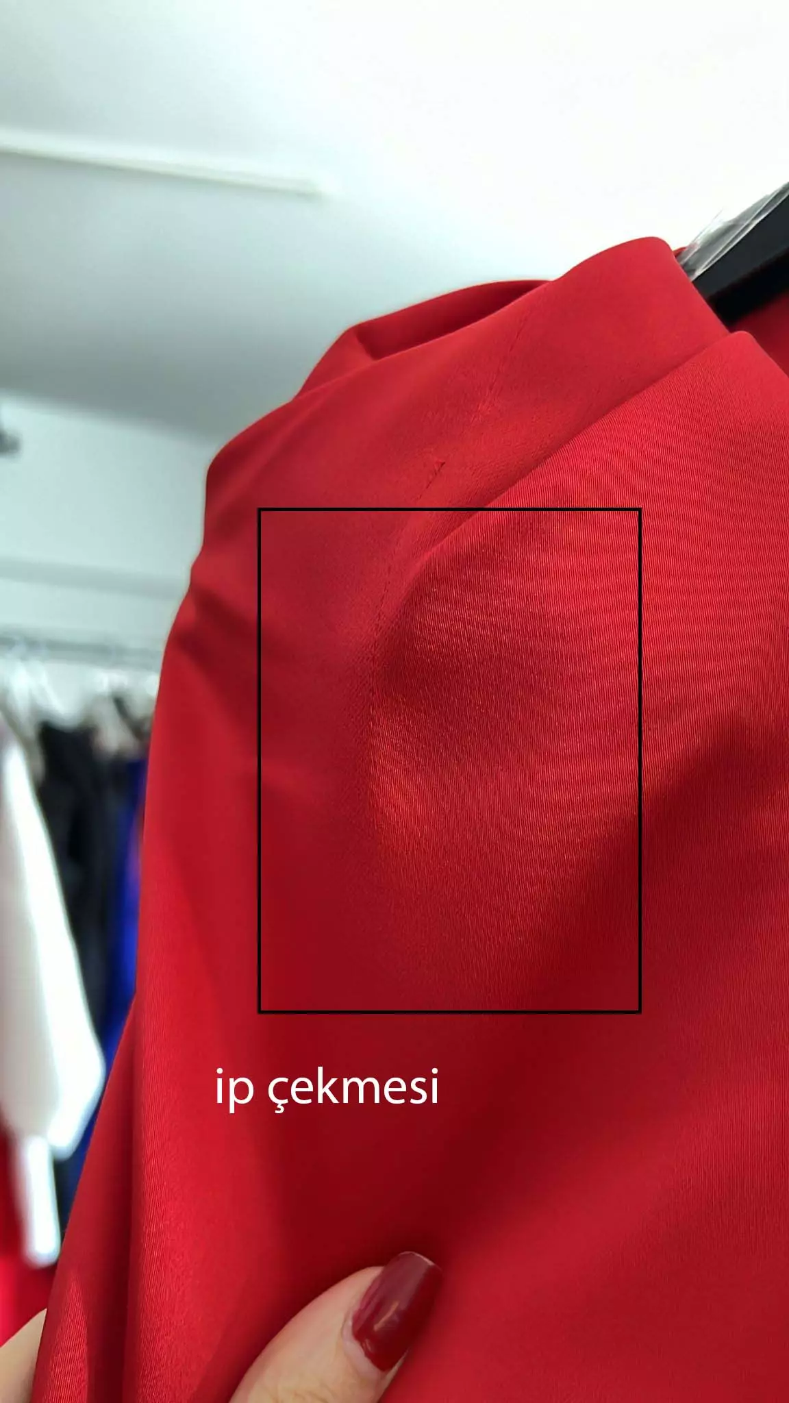 Red satin long sleeve long dress