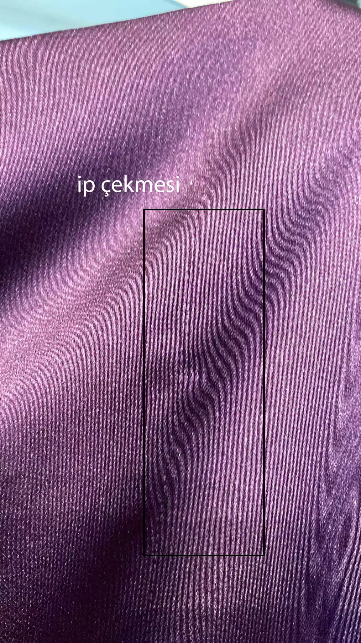 Purple satin long sleeve long dress
