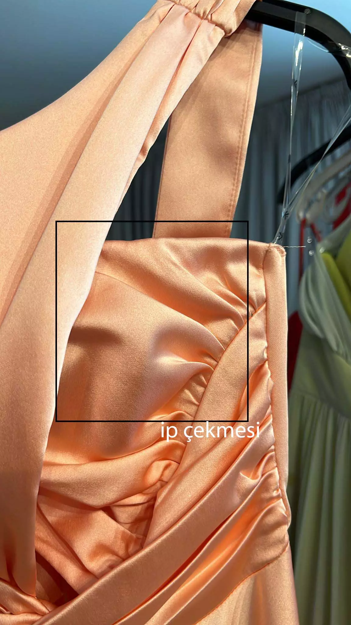 Printed satin sleeveless long dress