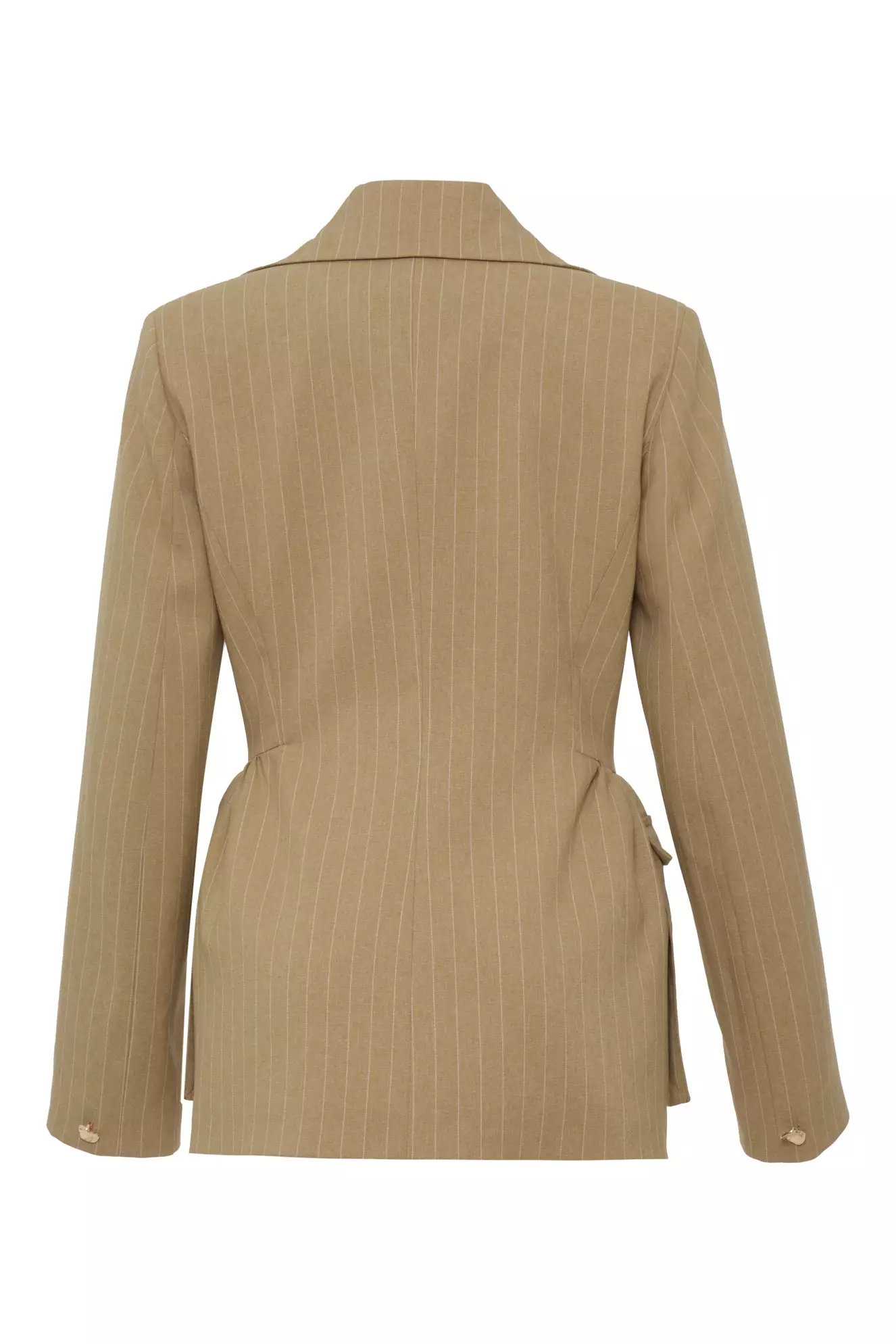 Camel Wowen Long Sleeve Long Jacket