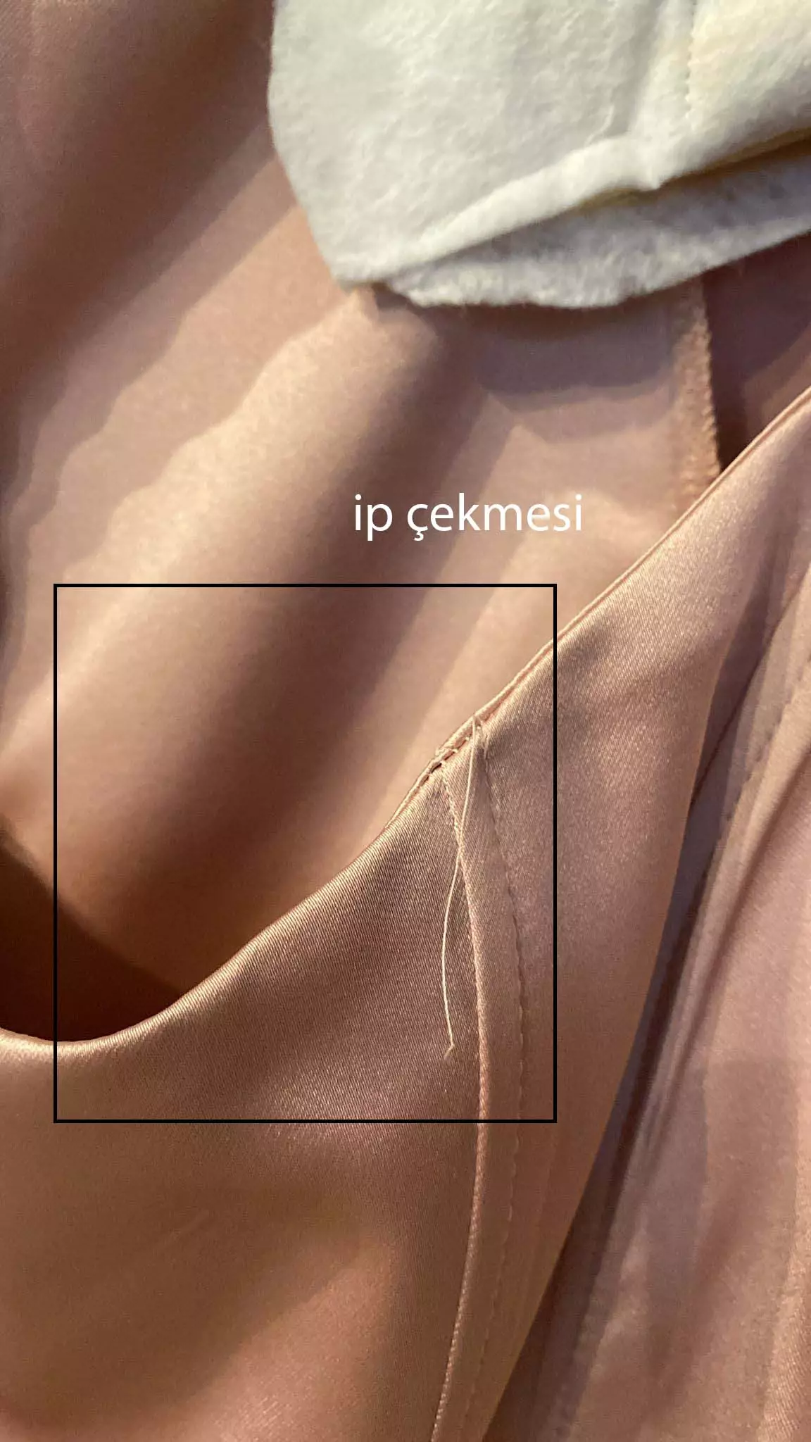 Blush satin long sleeve long dress