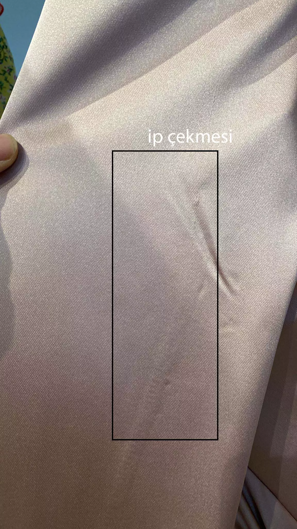 Blush satin long sleeve long dress