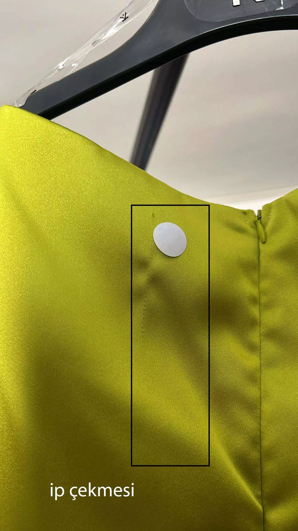 Pistachio green satin long sleeve long dress
