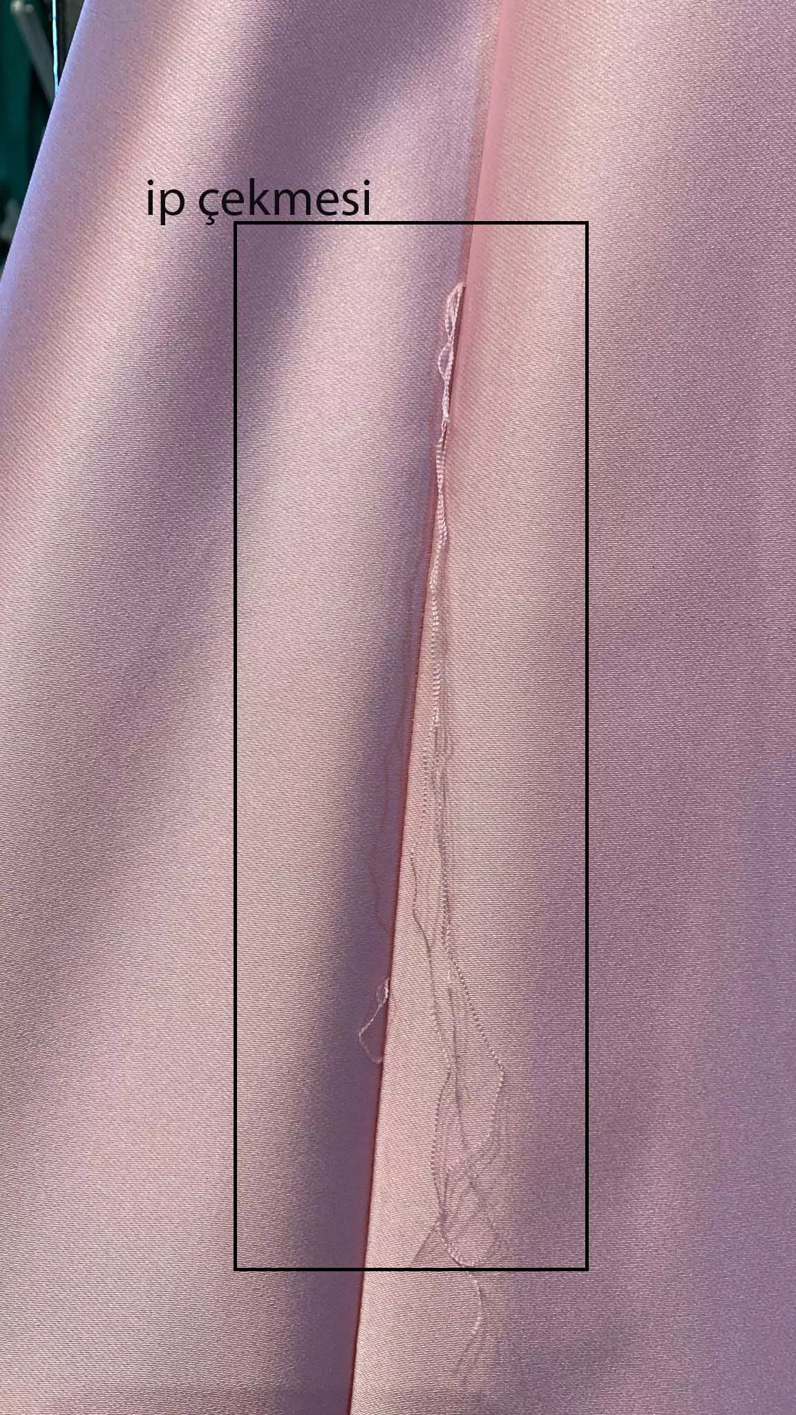 Pink satin sleeveless long dress