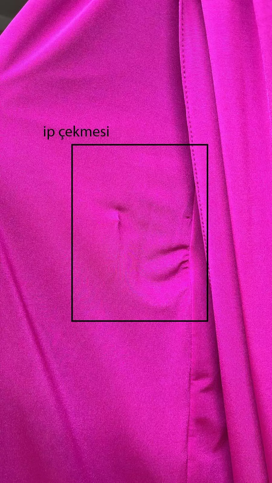 Fuchsia dress