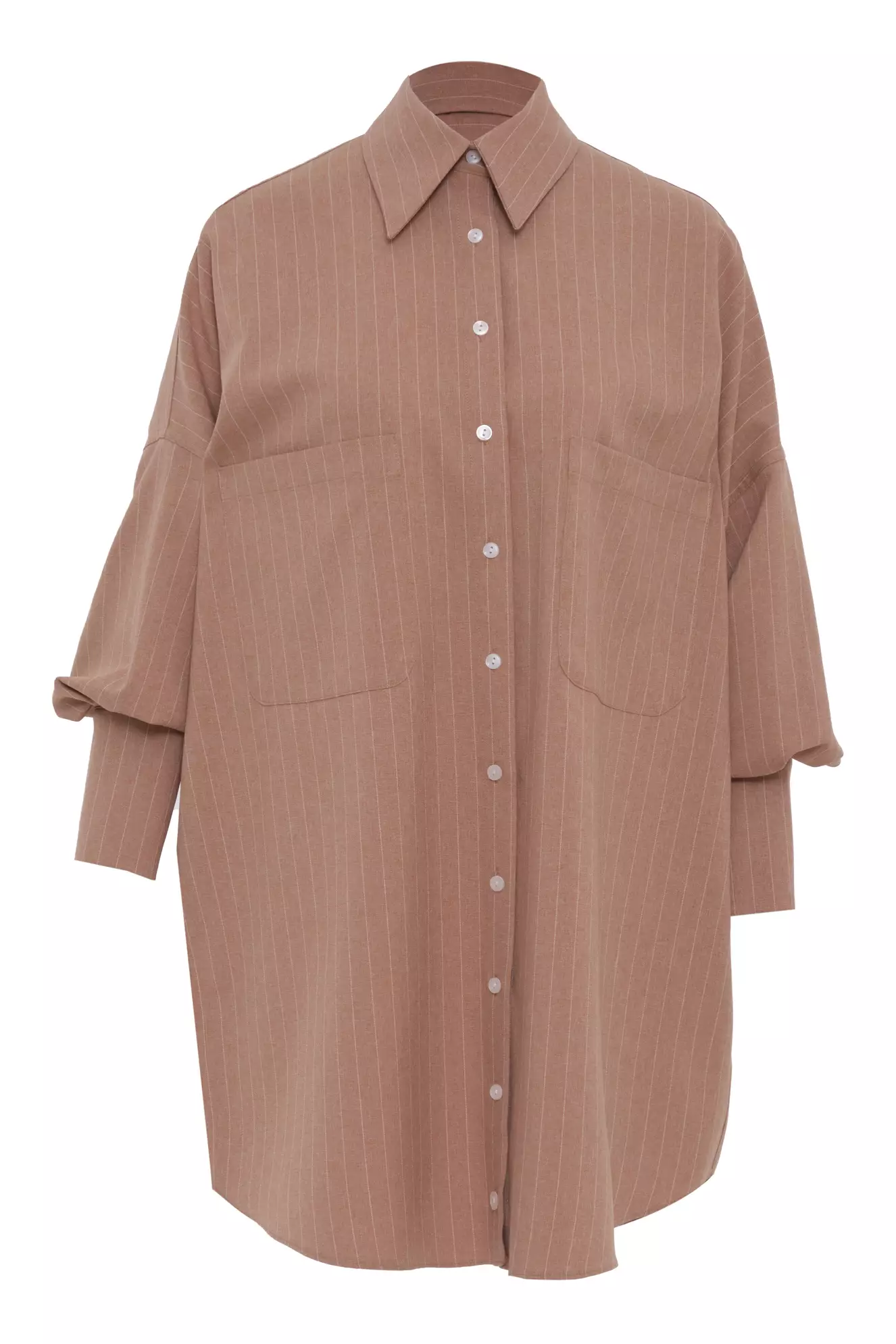 Camel Wowen Long Sleeve Long Gömlek
