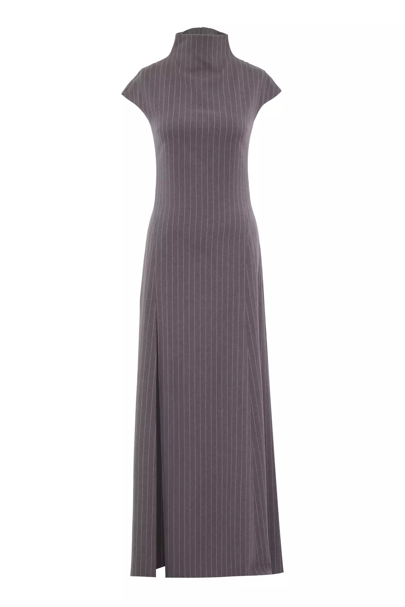 Printed Wowen Short Sleeve Long Dress