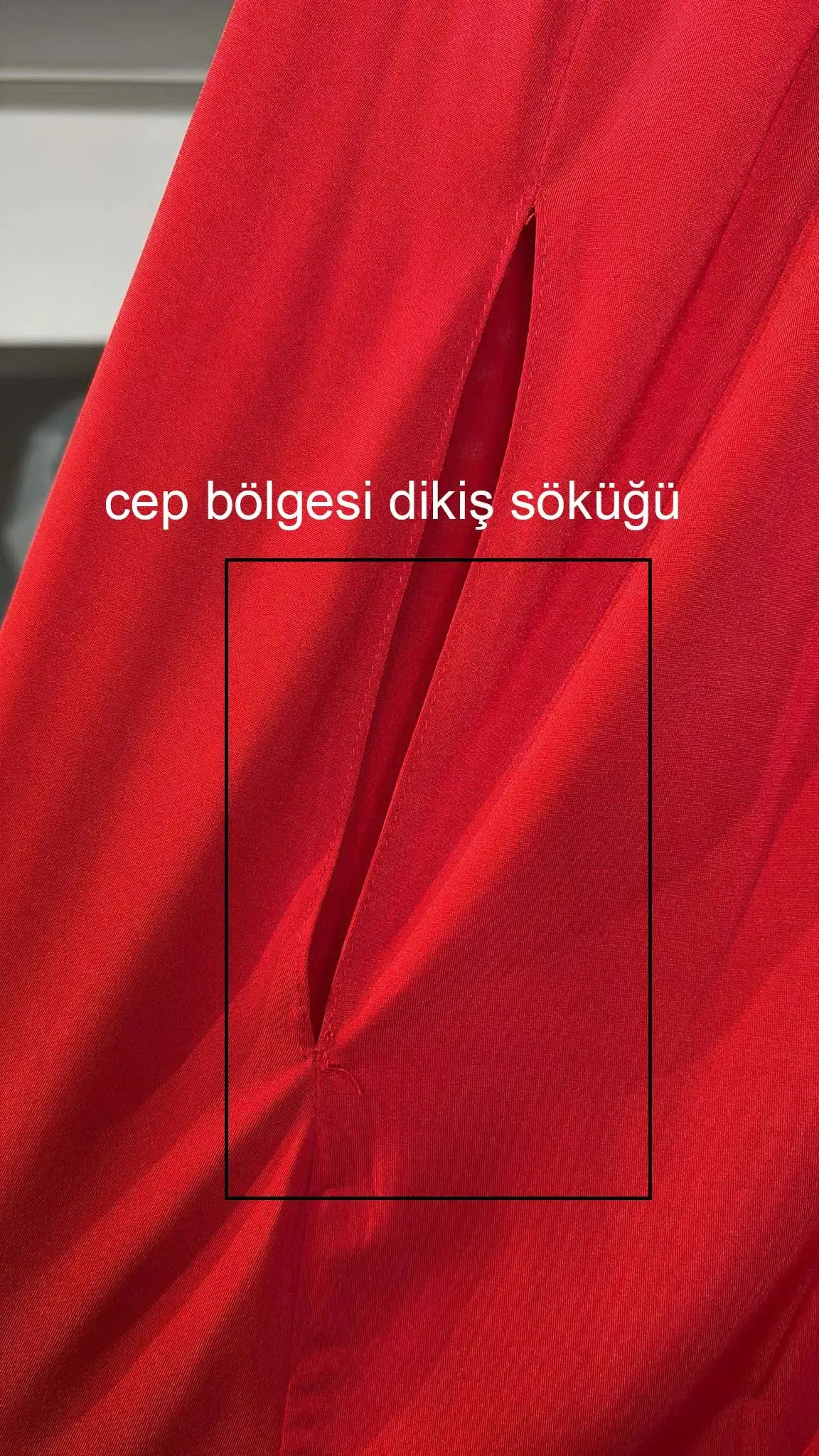 Red dress
