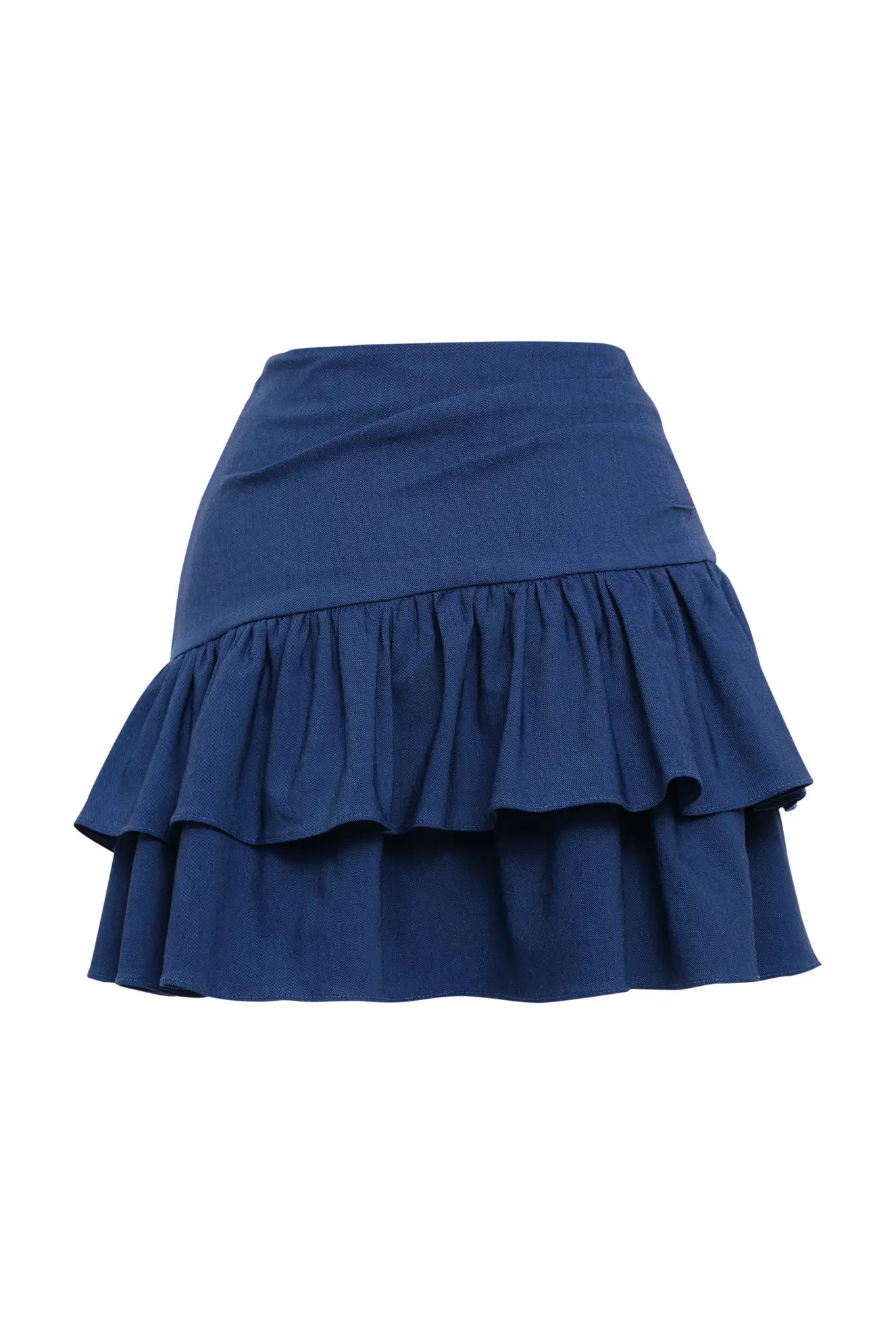Blue Kot Mini Skirt