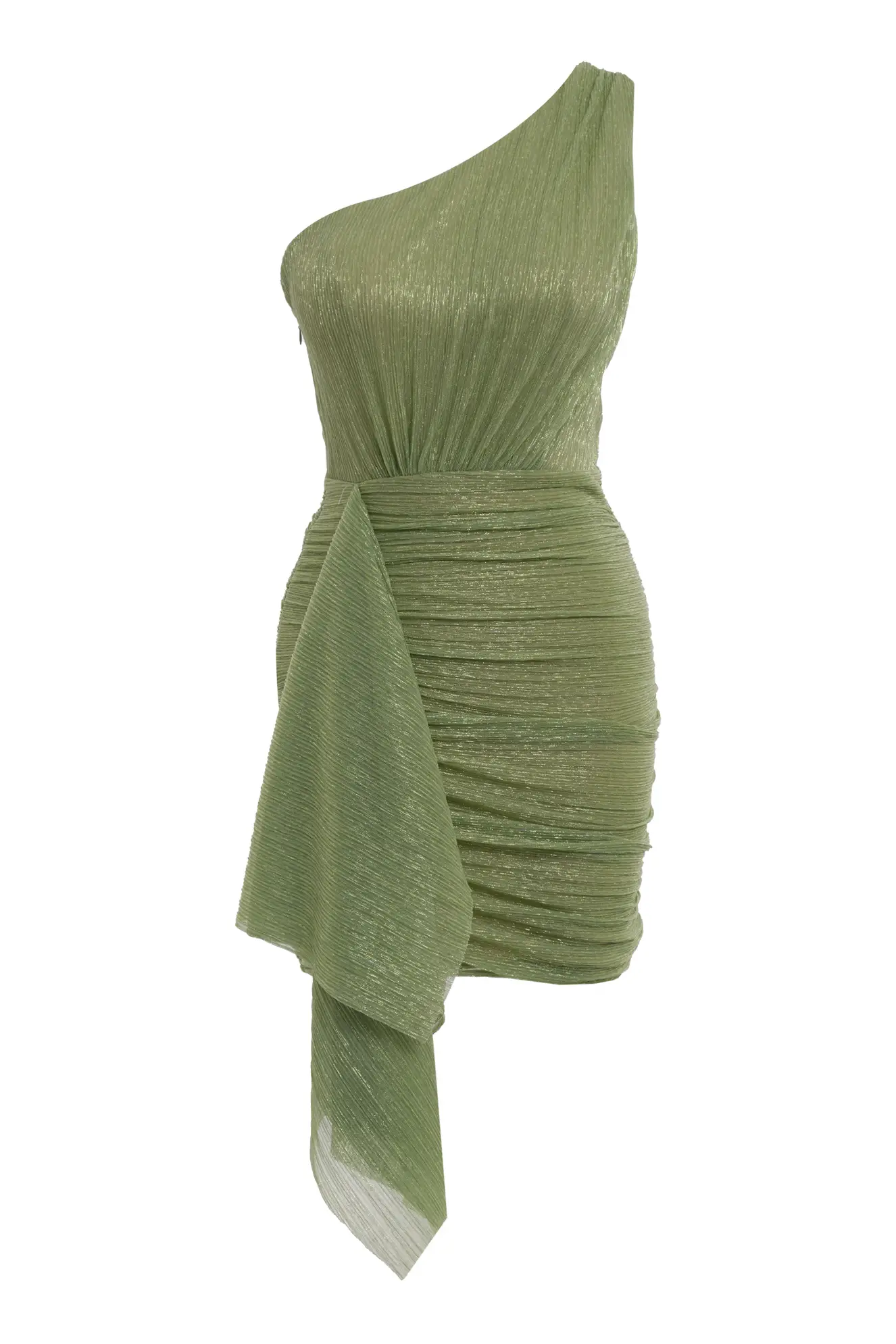 Water Green Moonlight Sleeveless Mini Dress