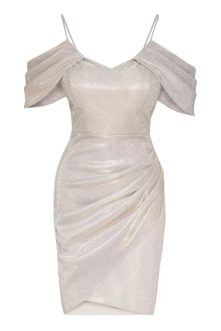 Lei Qiu Dress (Gold)
